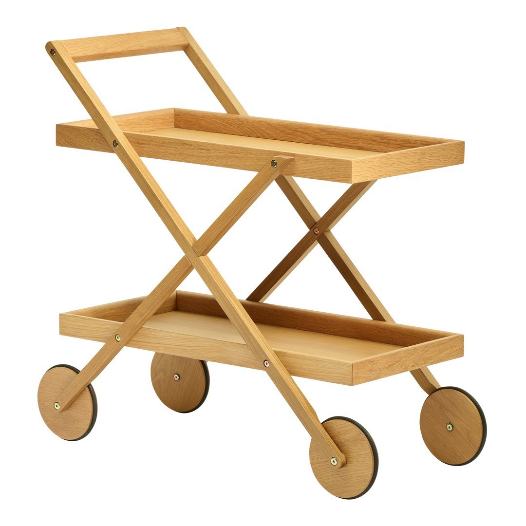 Gunilla Allard Exit Trolley - Stylish Rolling Cart by Design House Stockholm | Perfect for Home, Office & Retail Storage