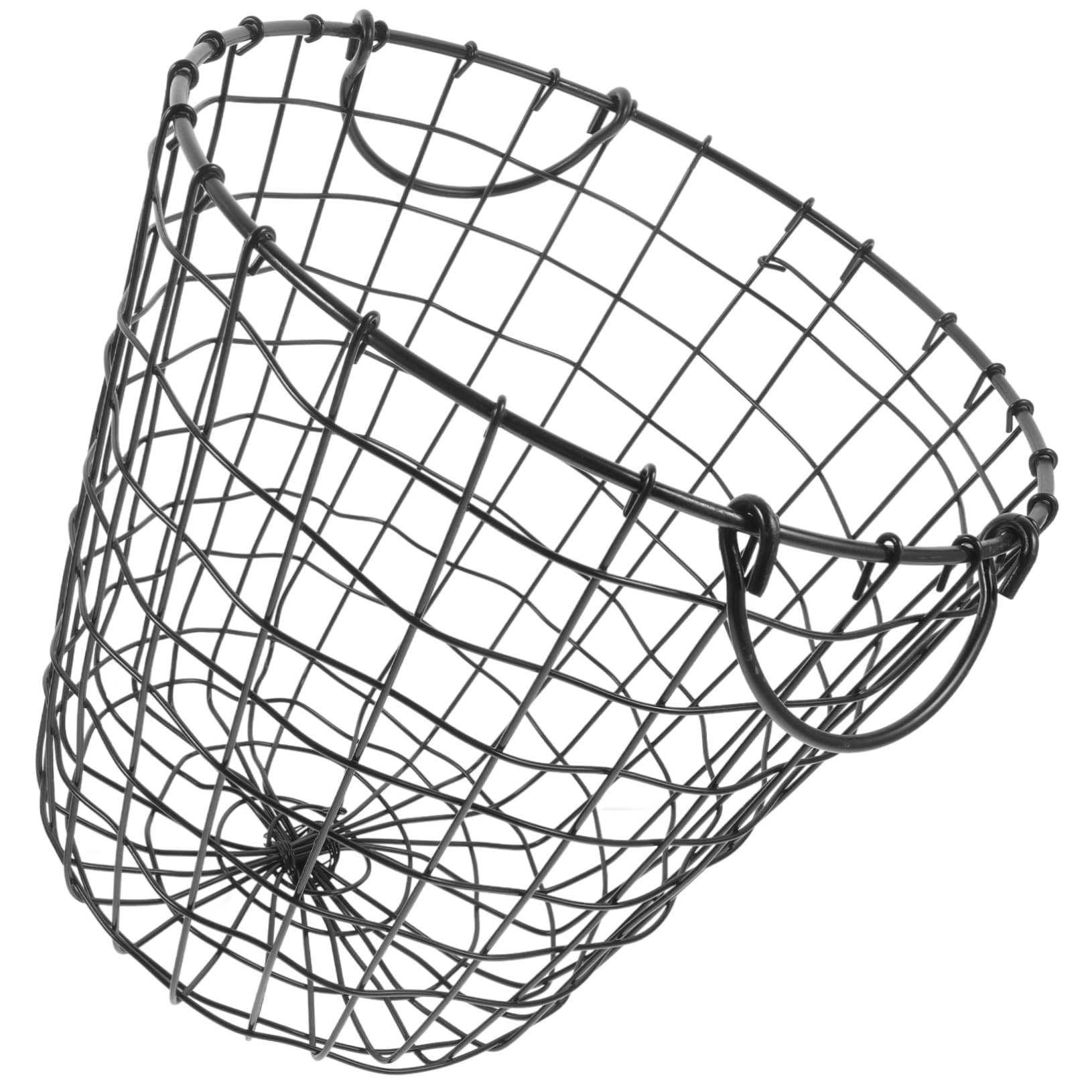 CHILDWEET Elegant Wire Baskets - Rustic Metal Laundry Basket, Fruit & Vegetable Storage Organizer, Bread Basket for Kitchen - Perfect for Farmhouse Decor, Pantry Organization & Bathroom Storage