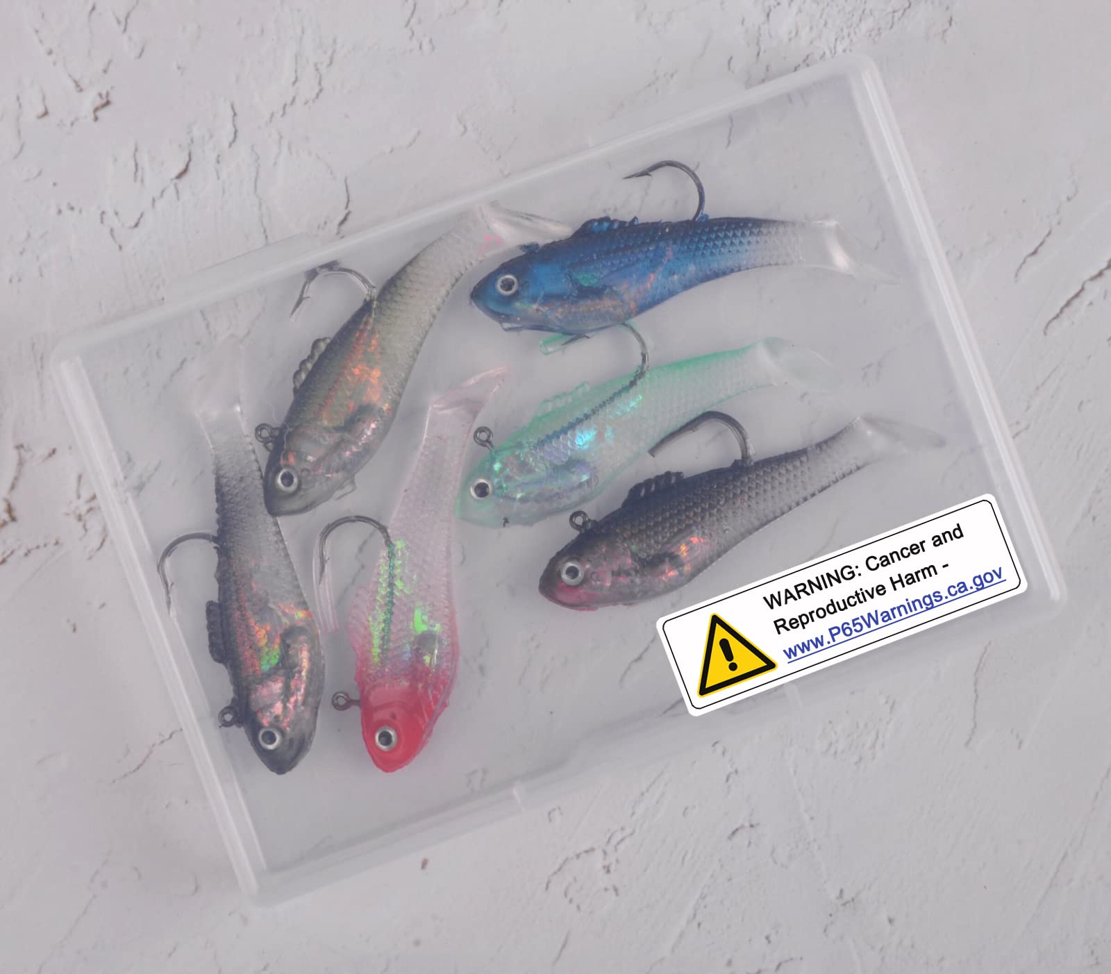 Pre-Rigged Jig Head Soft Fishing Lures with Paddle Tail Swimbaits - Bass, Trout, Pike, Walleye, Crappie Fishing Bait for Freshwater & Saltwater - Perfect for Shore Fishing, Boat Fishing, and Ice Fishing Adventures