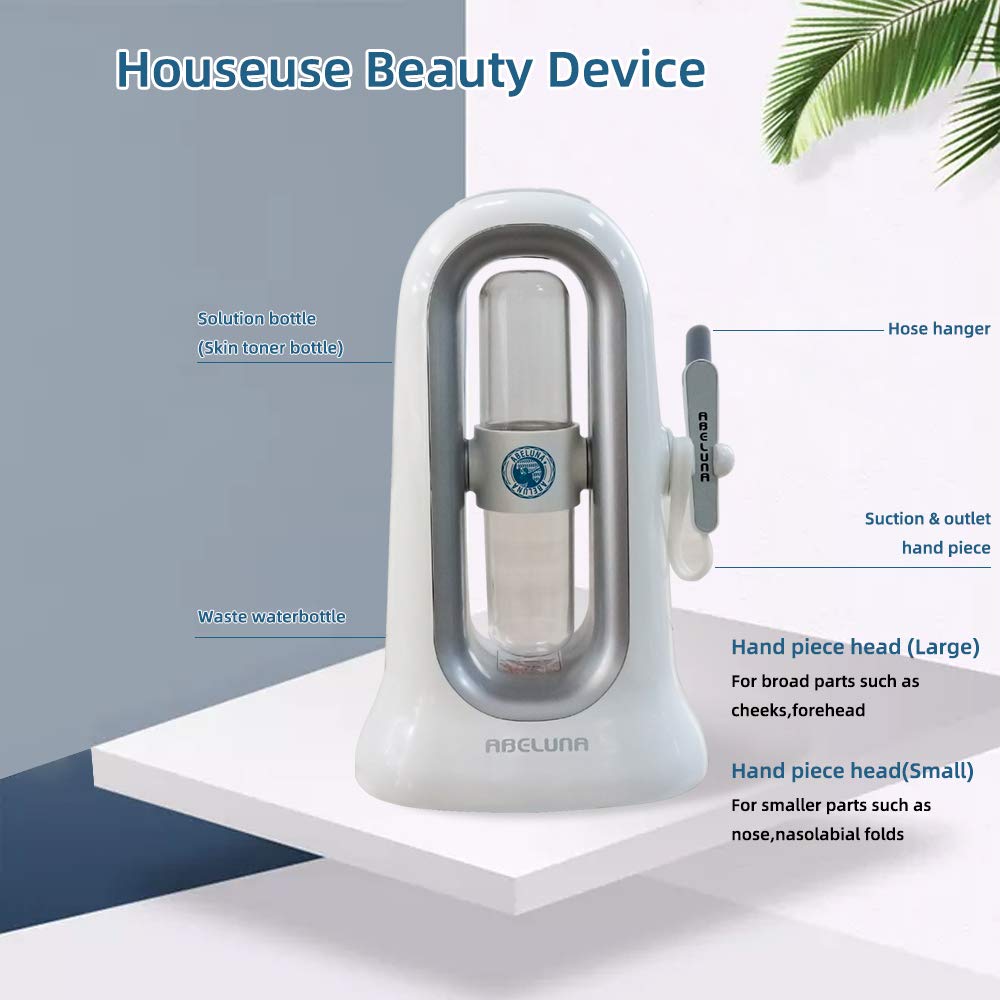 Professional Water Oxygen Jet Beauty Machine - Multifunctional Facial Suction & Hydrodermabrasion Device for Deep Skin Cleansing & Care | At-Home Spa Treatment & Salon-Grade Skincare
