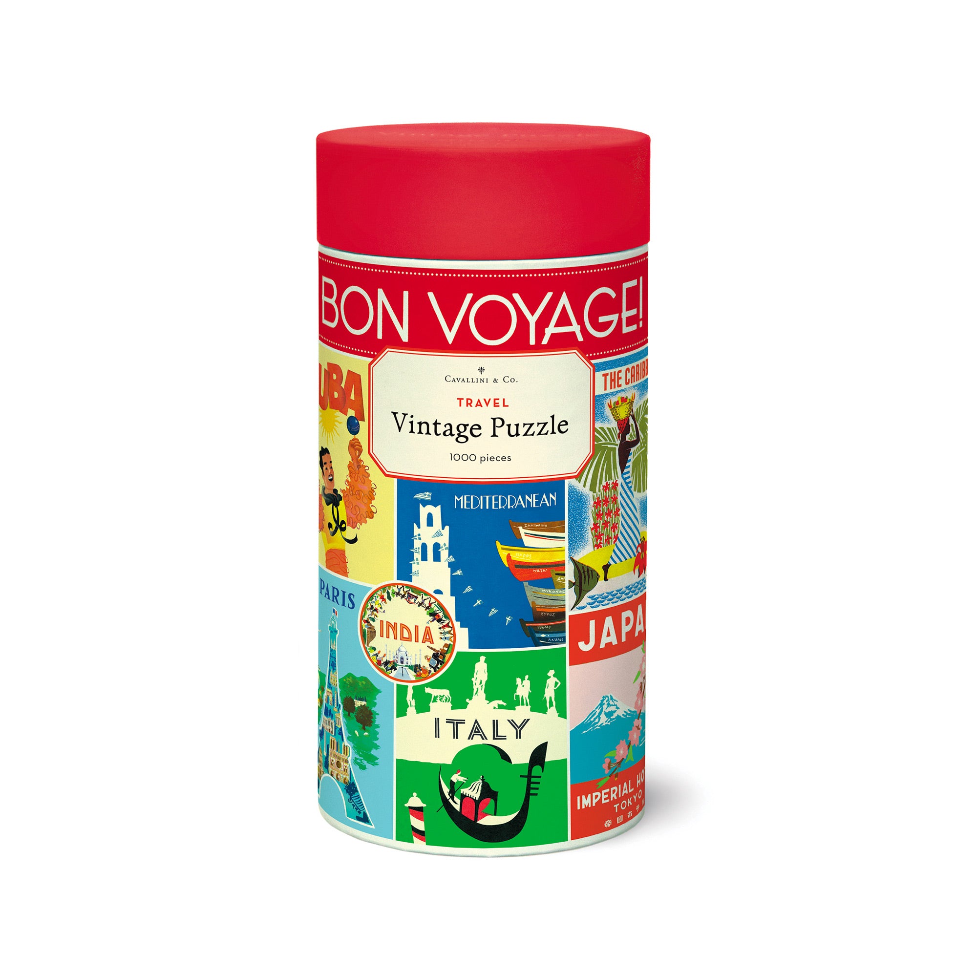 1,000 Piece Jigsaw Puzzle for Adults - Challenging Travel Themed Puzzle, Perfect for Family Game Night, Stress Relief & Home Decor