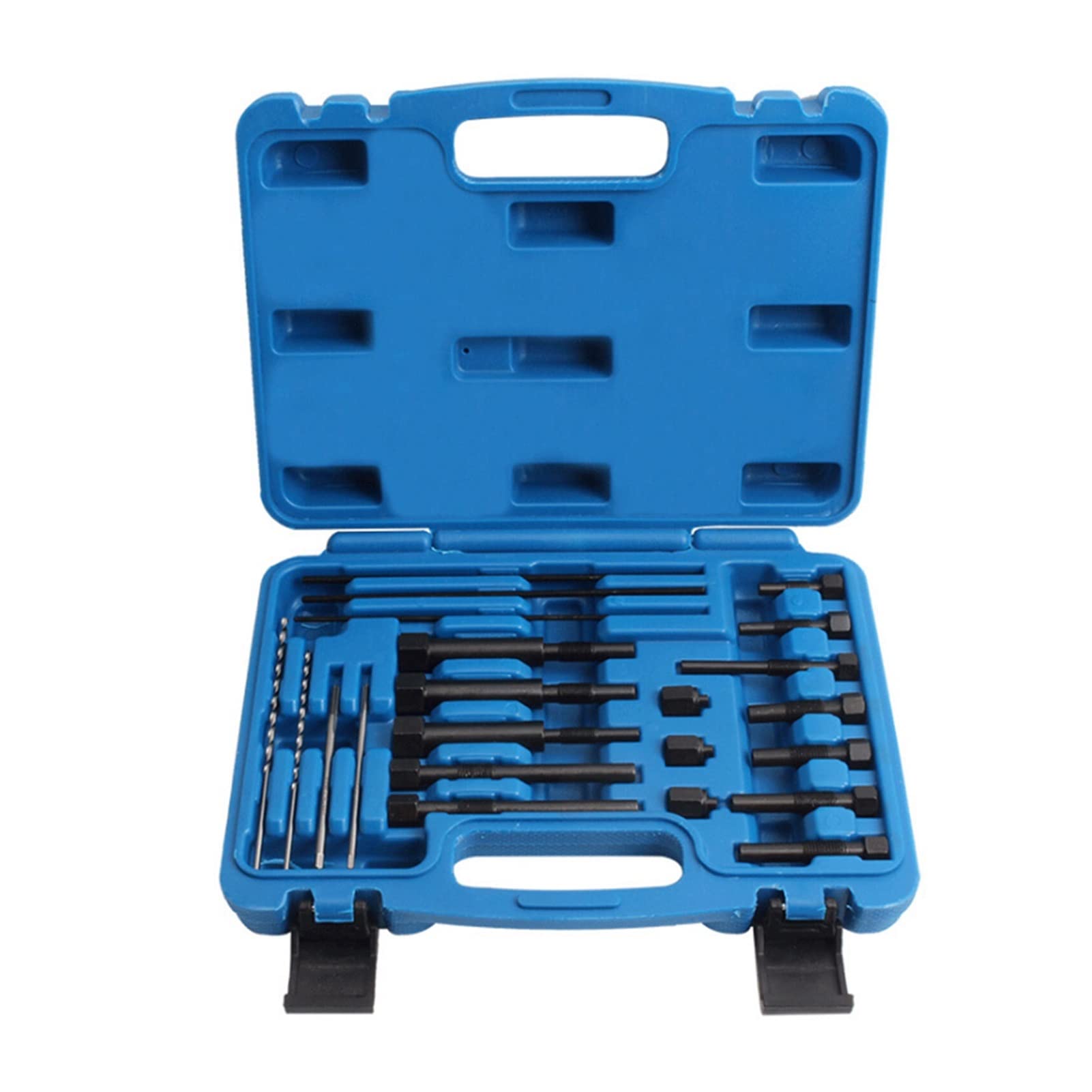 MGRAS Glow Plug Heater Removal Tool Kit - Damaged Glow Plug Extractor Set with Electrodes - Professional Auto Repair Hand Tools for Engine Maintenance (Ideal for Mechanics & DIY Car Repairs)