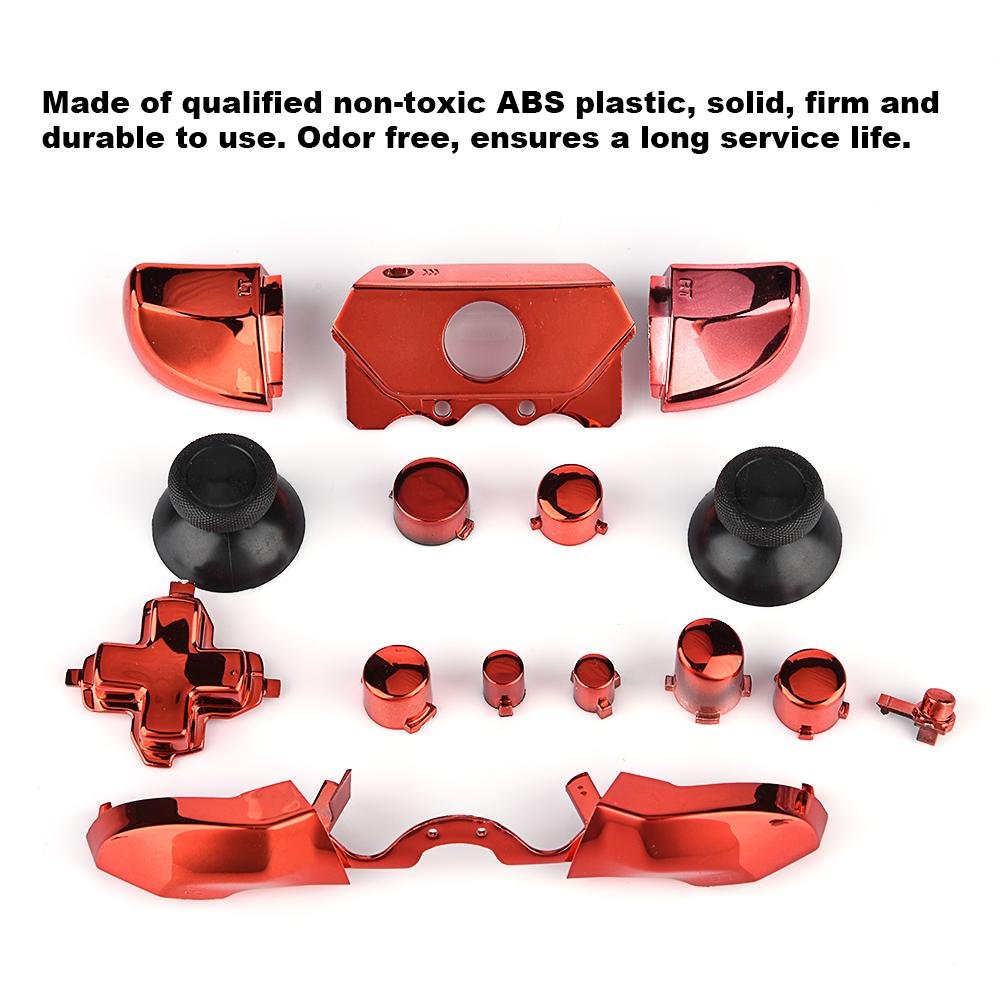 Xbox One Controller Replacement Buttons - Full Button Set Mod Kit with 3.5mm Jack | Compatible with Xbox One S/X/Elite | DIY Repair & Customization for Gaming Enthusiasts