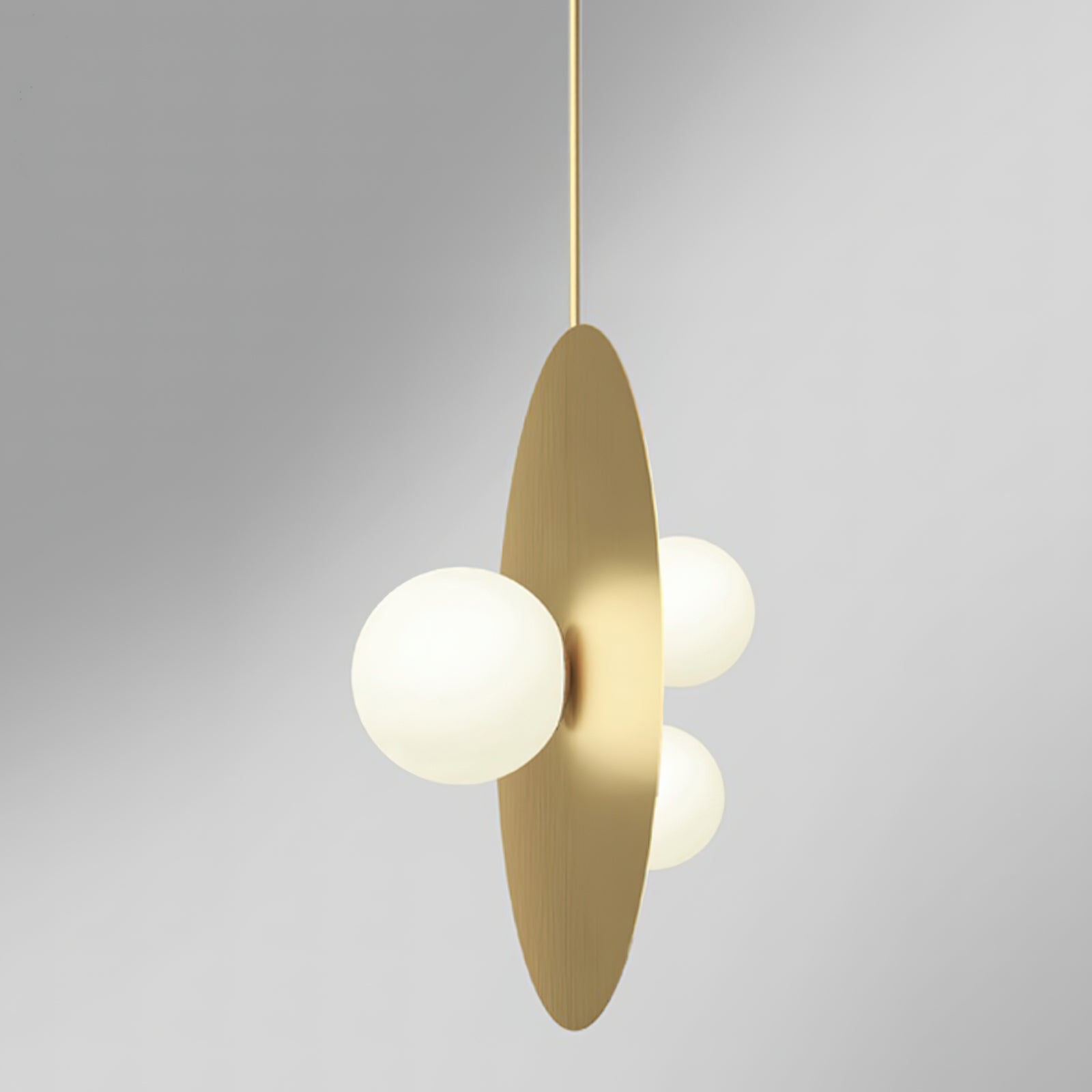 Modern Alta Pendant Light - Sleek Hanging Fixture for Dining Room, Kitchen Island & Bedroom - Energy Efficient LED Ceiling Light with Adjustable Height