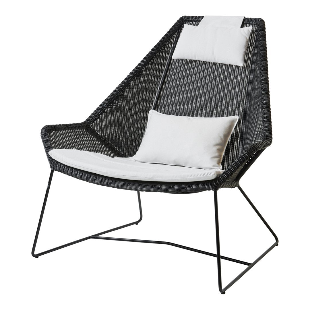 Breeze Highback Chair - Comfortable Outdoor Patio Furniture for Relaxing in Your Garden, Backyard or Poolside