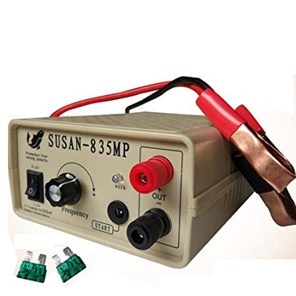 835MP Ultrasonic Inverter Electro Fisher - 12V Portable Fish Stunner Machine for Efficient Fishing | Perfect for Lakes, Rivers & Professional Anglers