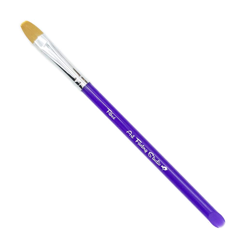 Professional Face Painting Brush - Filbert 2/5