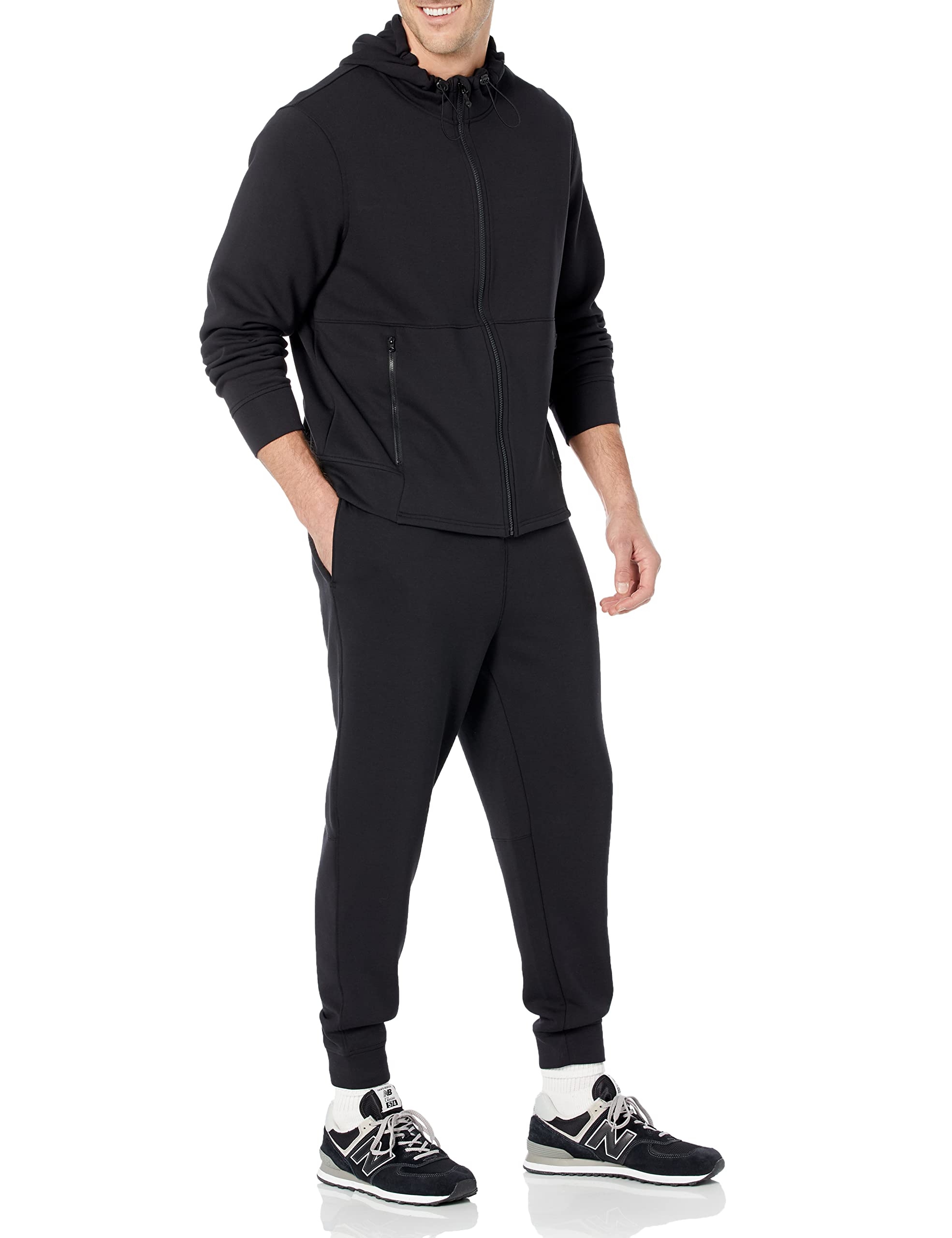 Amazon Essentials Men's Active Sweat Jogger Pants - Lightweight, Breathable Workout & Lounge Pants for Running, Gym, Yoga, and Casual Wear