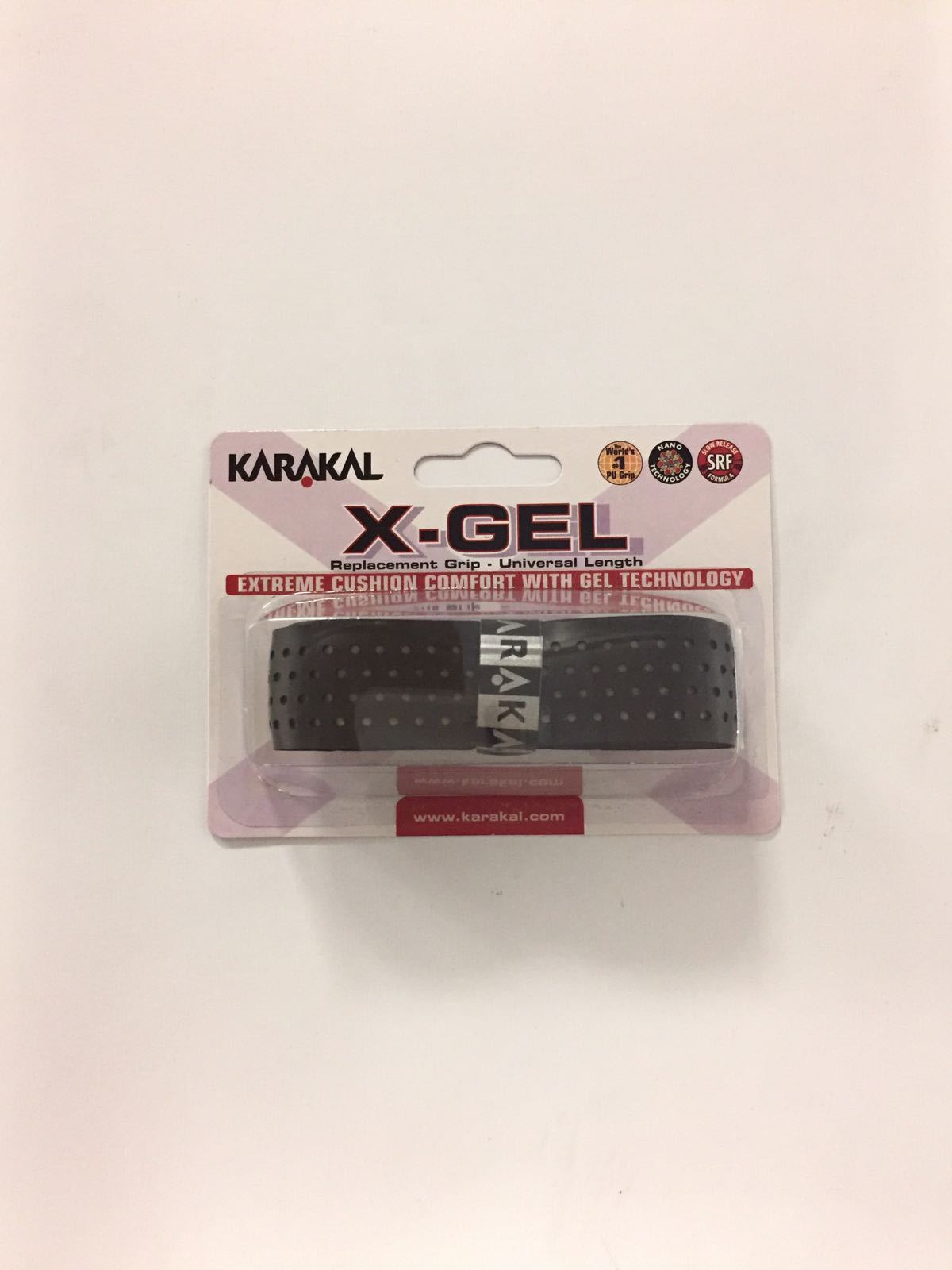 Karakal X Gel Replacement Grip - Premium Badminton & Tennis Overgrip for Enhanced Comfort & Sweat Absorption - Perfect for Sports & Training Sessions