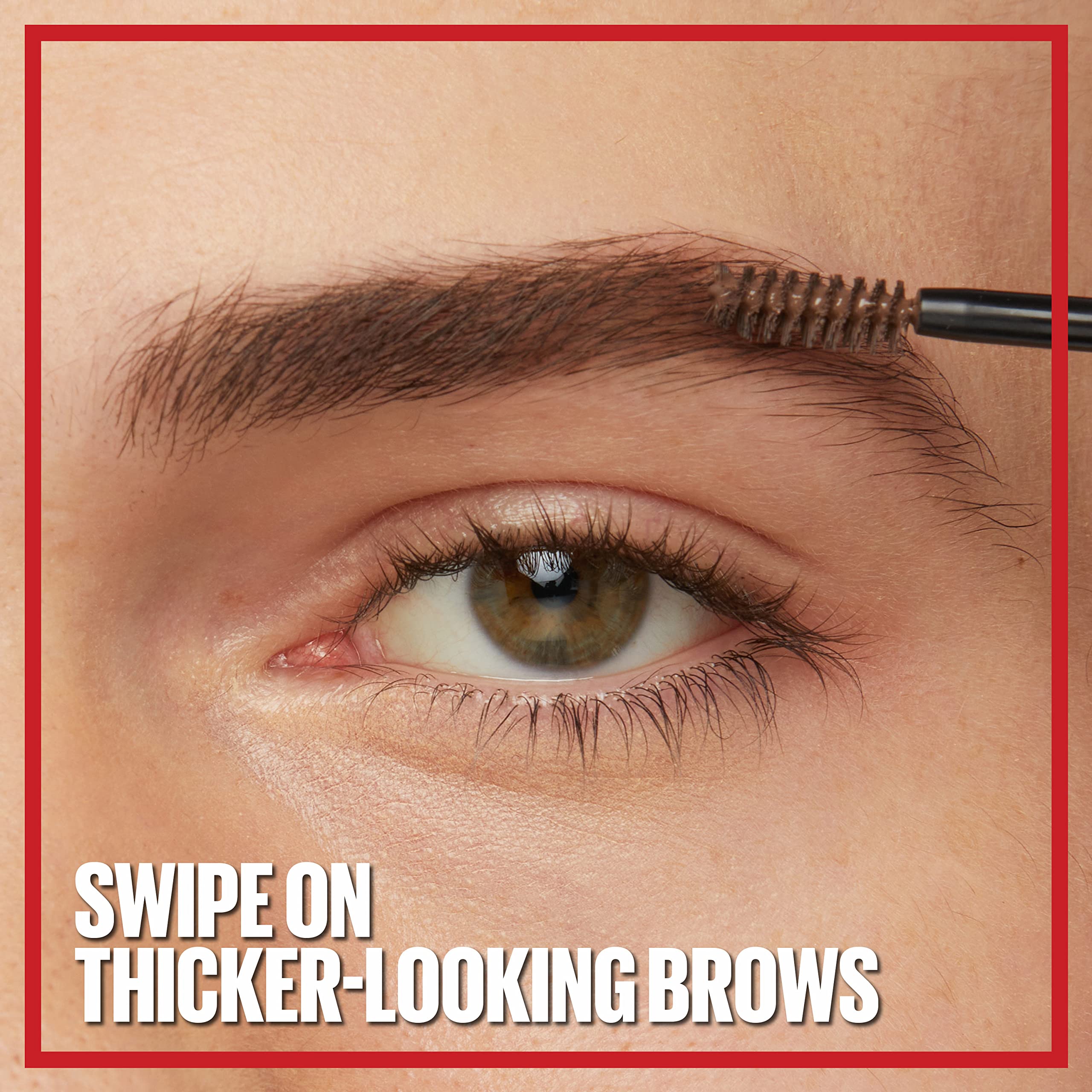 Maybelline Tattoo Studio Brow Styling Gel - Waterproof Eyebrow Makeup with 36HR Long Wear, Natural Soft Brown Shade (1 Count) | Perfect for Daily Use, Special Occasions & Gym Workouts