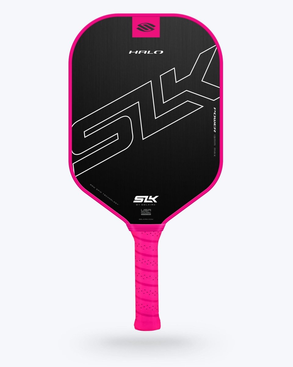 Selkirk SLK Halo Power Max Pickleball Paddle - Premium Carbon Fiber Paddle for Competitive Play - Perfect for Tournaments & Outdoor Pickleball Games