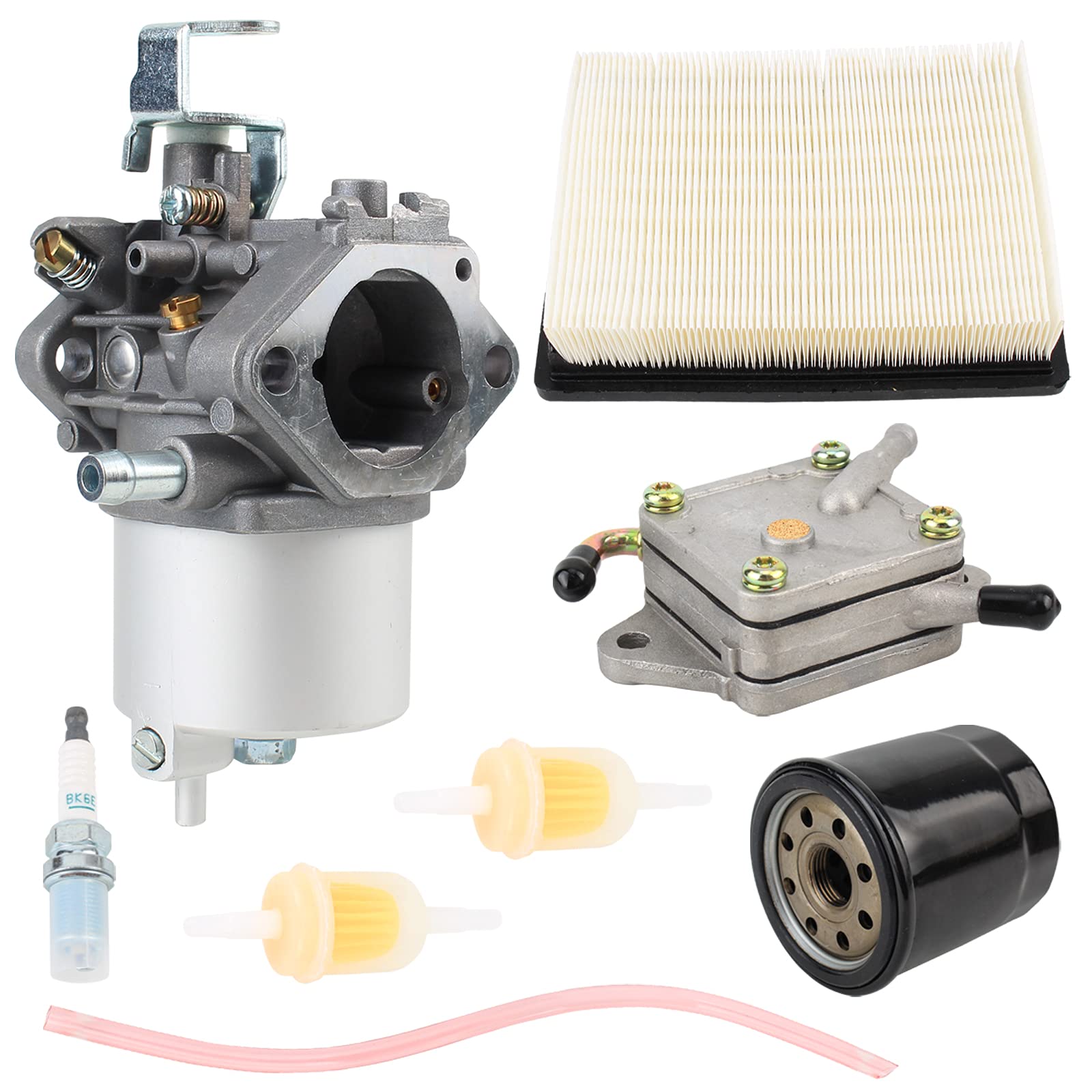 MOTOALL Club Car DS Gas Golf Cart Tune-Up Kit for 1992 & Newer Models - Includes Carburetor, Air Filter, Oil Filter & Inline Filter - Perfect for Golf Course Maintenance & Neighborhood Transport