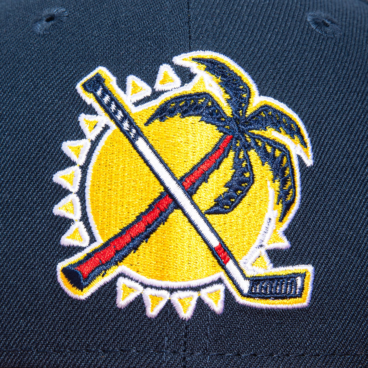 New Era 59Fifty Florida Panthers 1993 Alternate Snapback Hat - Navy & Red - Official NHL Licensed Baseball Cap for Men & Women - Perfect for Hockey Games, Sports Events & Casual Wear