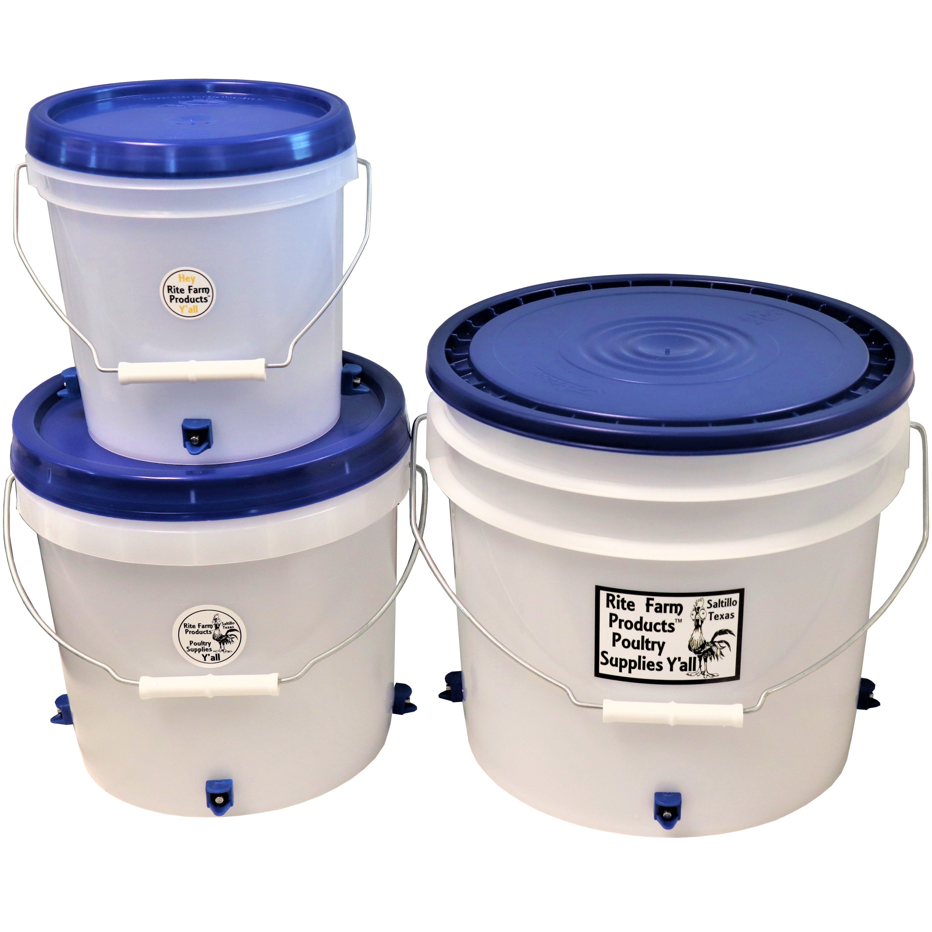 3 Life Stages Chicken Waterers with 4 Poultry Nipple Drinker Stations - Automatic Poultry Watering System for Chicks, Hens & Roosters - Perfect for Coops, Farms & Backyard Flocks