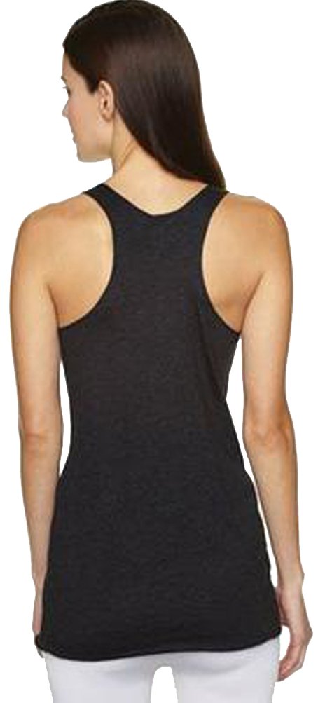 Stylish Ladies Tri-Blend Racerback Yoga Tank Top - Soft Stretchy Workout Top for Yoga, Gym & Casual Wear
