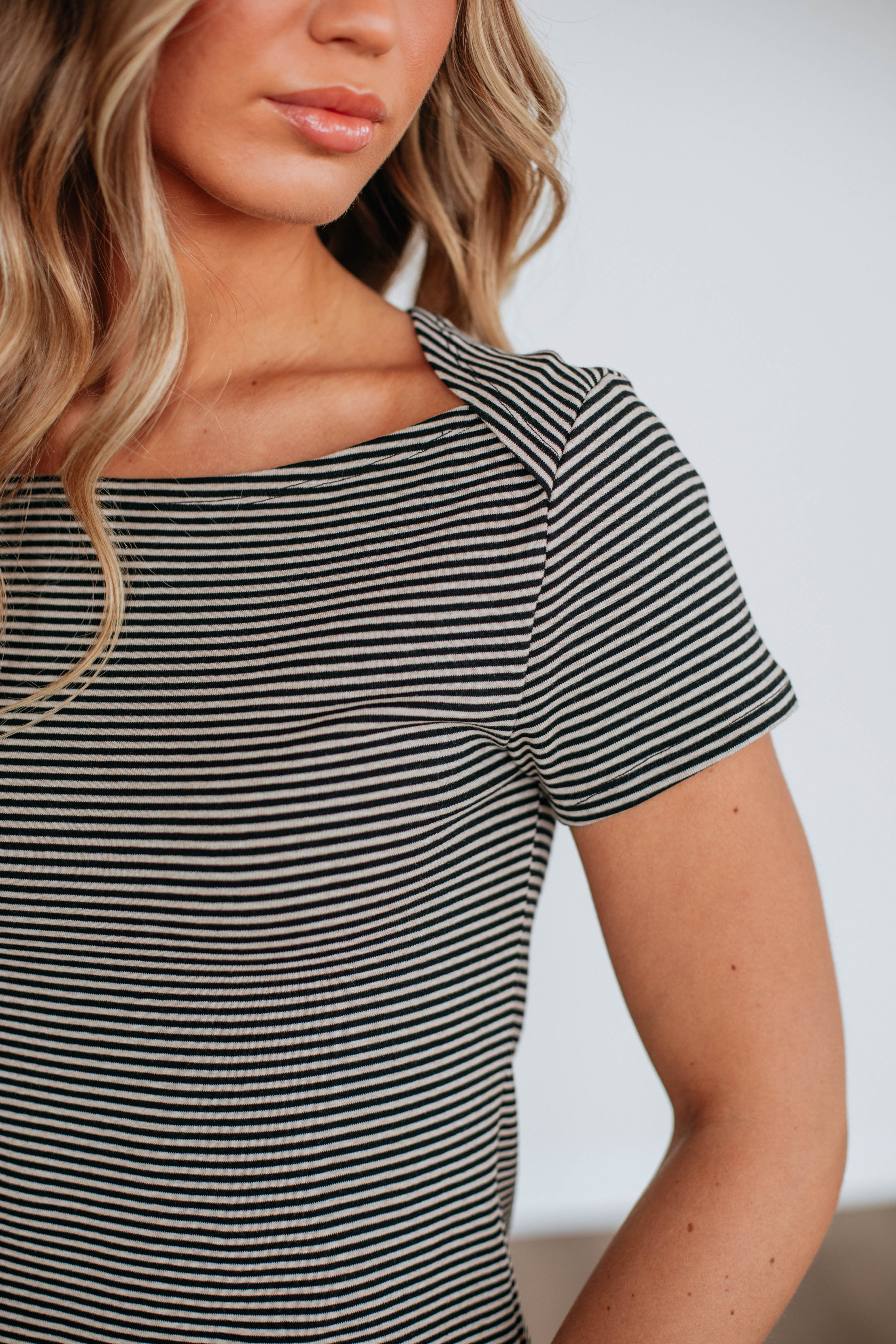 Stylish Black & White Striped Cane Top for Women | Trendy Casual & Party Wear | Perfect for Outings, Dates, and Summer Fashion