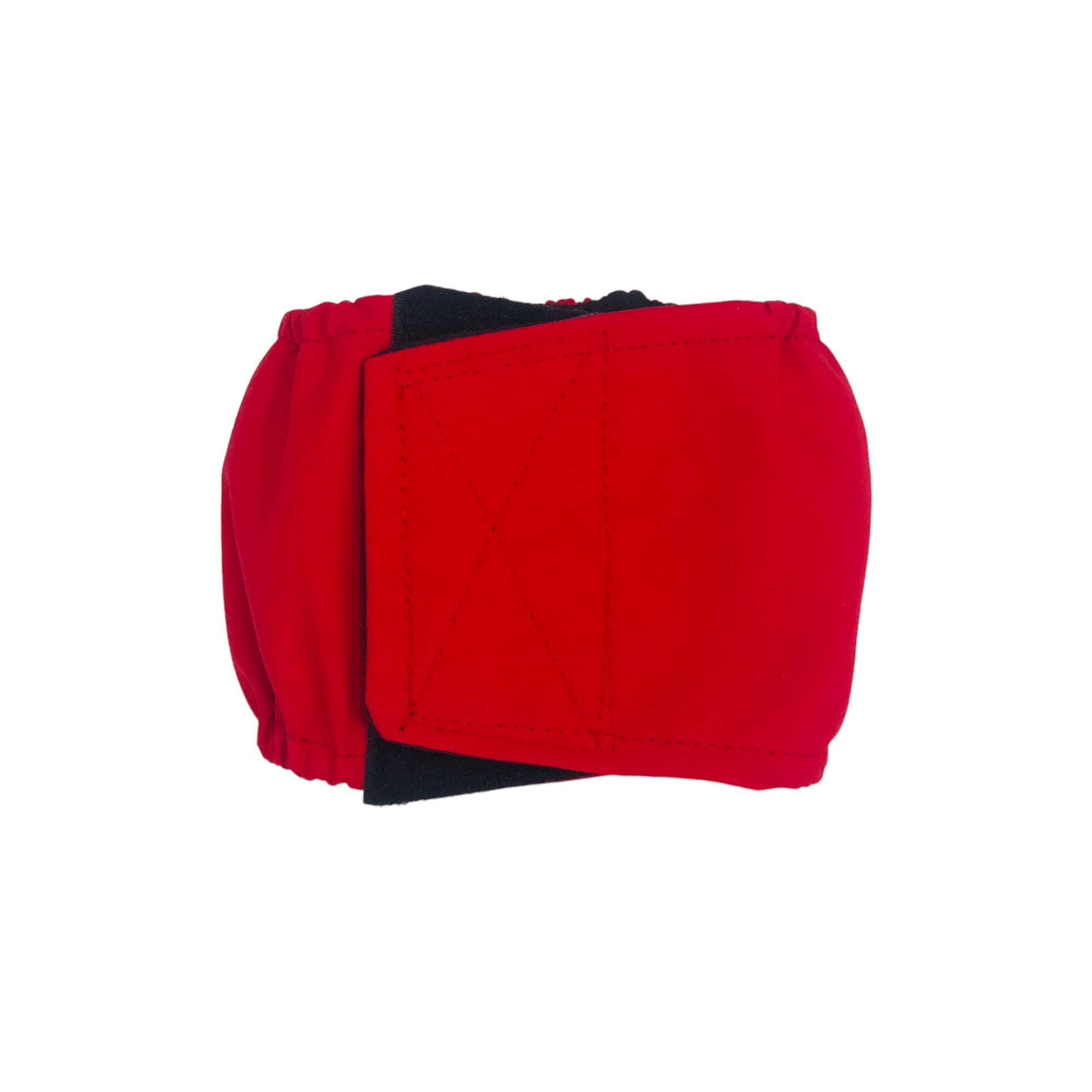 Premium Cherry Red Dog Belly Band for Male Dogs - XL Size Male Dog Diaper Wrap | Made in USA | Perfect for House Training, Incontinence & Travel Protection