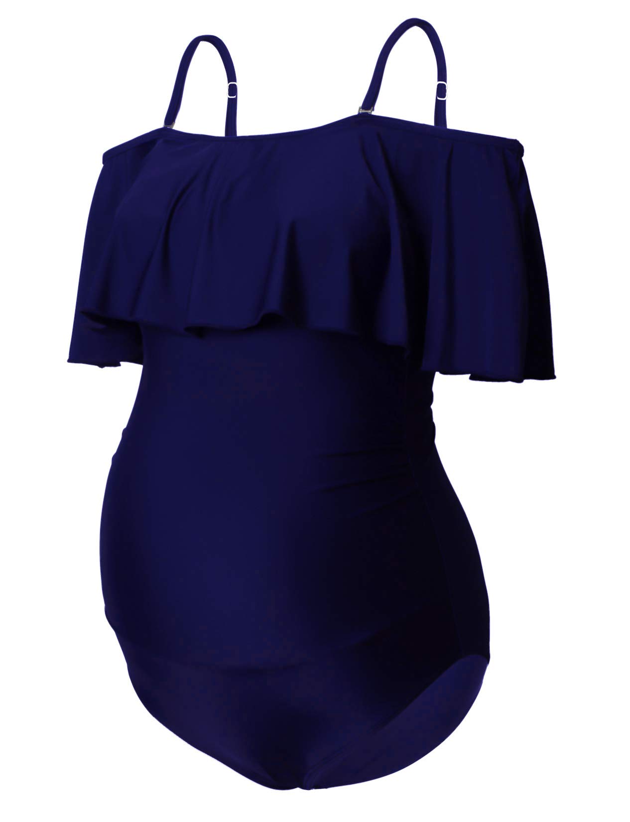 Bhome Maternity Swimwear for Women - Comfortable Pregnancy Bikinis & Tankini Swimsuits for Summer Beach, Pool, and Vacation