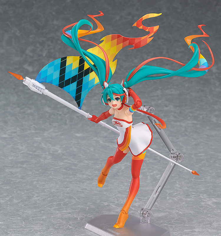 Figma Racing Miku 2016 Ver. Hatsune Miku GT Project Anime Figure - SP 078 Collectible Model for Anime Fans & Racing Enthusiasts - Perfect for Display, Cosplay Inspiration & Gift Giving
