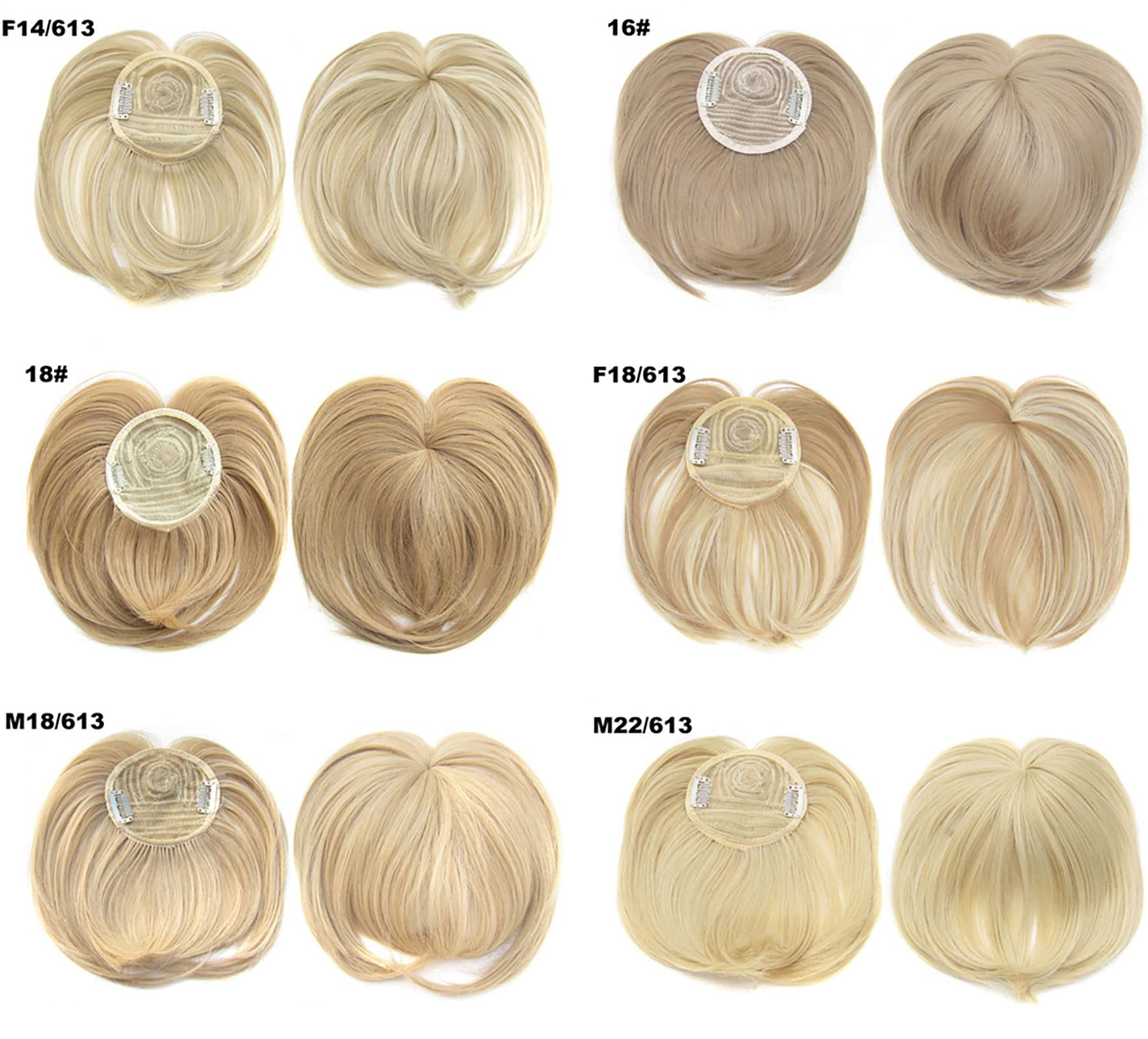 Fashionable Clip-In Bangs Hair Topper for Women - Silky Soft Clip-On Fringe Wig for Instant Volume & Style - Perfect for Daily Wear, Cosplay & Hair Loss Solutions
