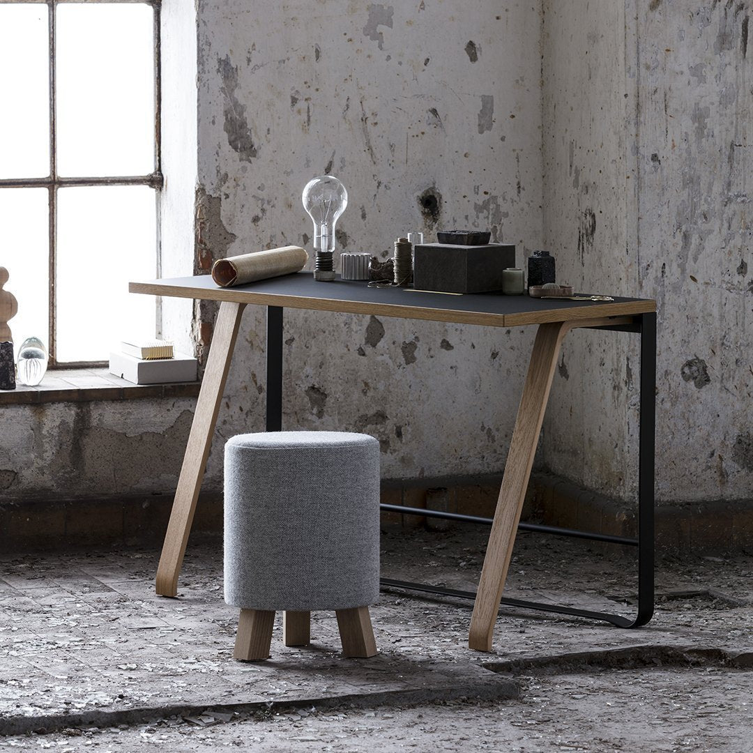Anne Boysen Stool by Bent Hansen - Modern Scandinavian Wooden Stool for Dining, Kitchen, or Living Room Decor