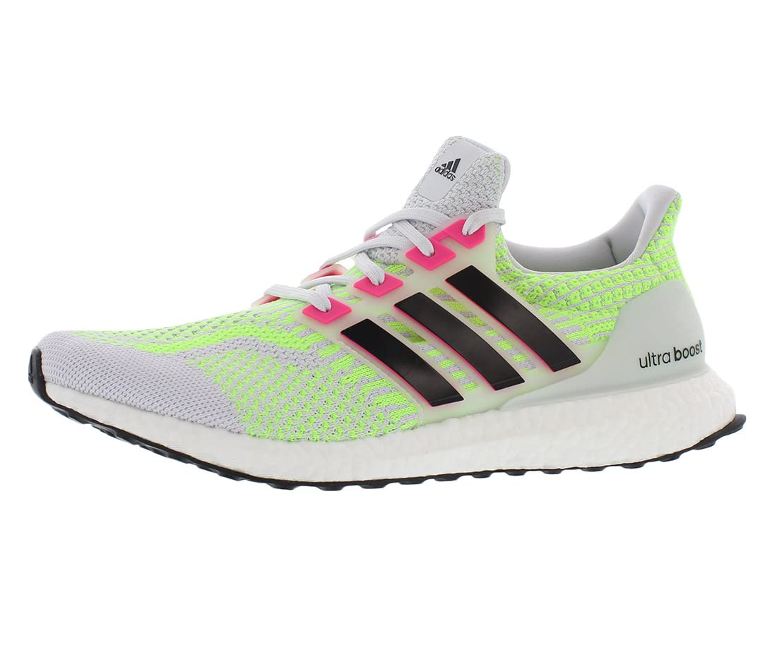Adidas Ultraboost DNA Running Shoes - White/Solar Green/Dark Grey - Lightweight & Comfortable for Men & Women - Perfect for Jogging, Gym & Daily Wear