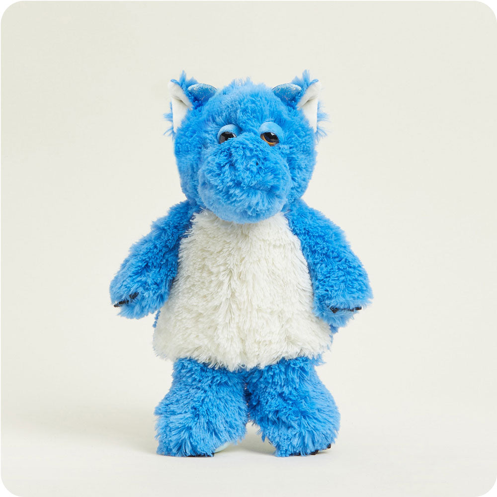 Weighted Heated Dragon Stuffed Animal - Warmies Plush Toy for Stress Relief & Comfort | Perfect for Anxiety Relief, Kids' Bedtime, and Cold Weather Warmth