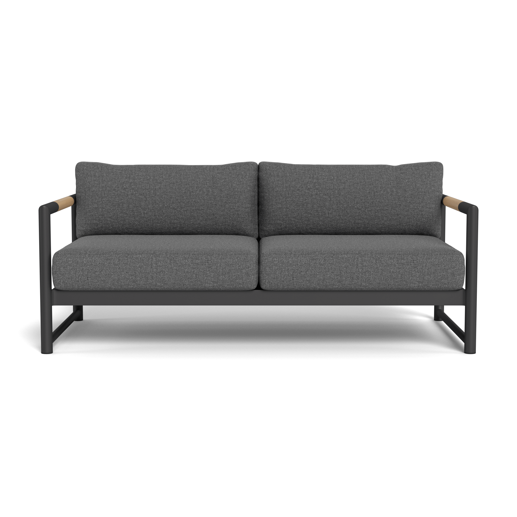 Breeze XL Aluminum 2-Seat Outdoor Patio Sofa - Lightweight & Durable Garden Furniture for Poolside, Deck, or Backyard Relaxation