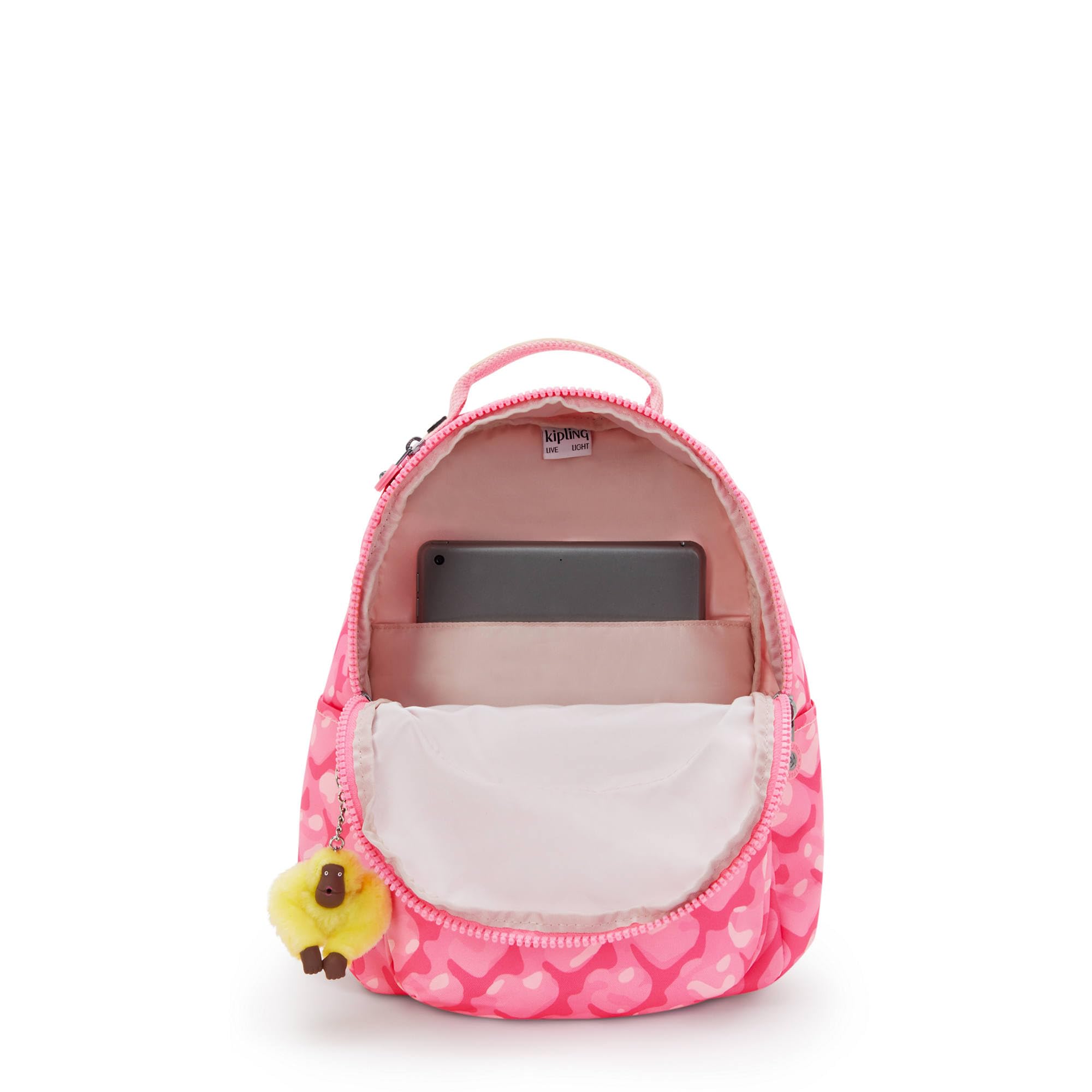 Kipling Women's Seoul Small Tablet Backpack - Lightweight Durable Laptop Bag with Padded Shoulder Straps & Tablet Sleeve - Perfect for School, Work & Travel Accessories