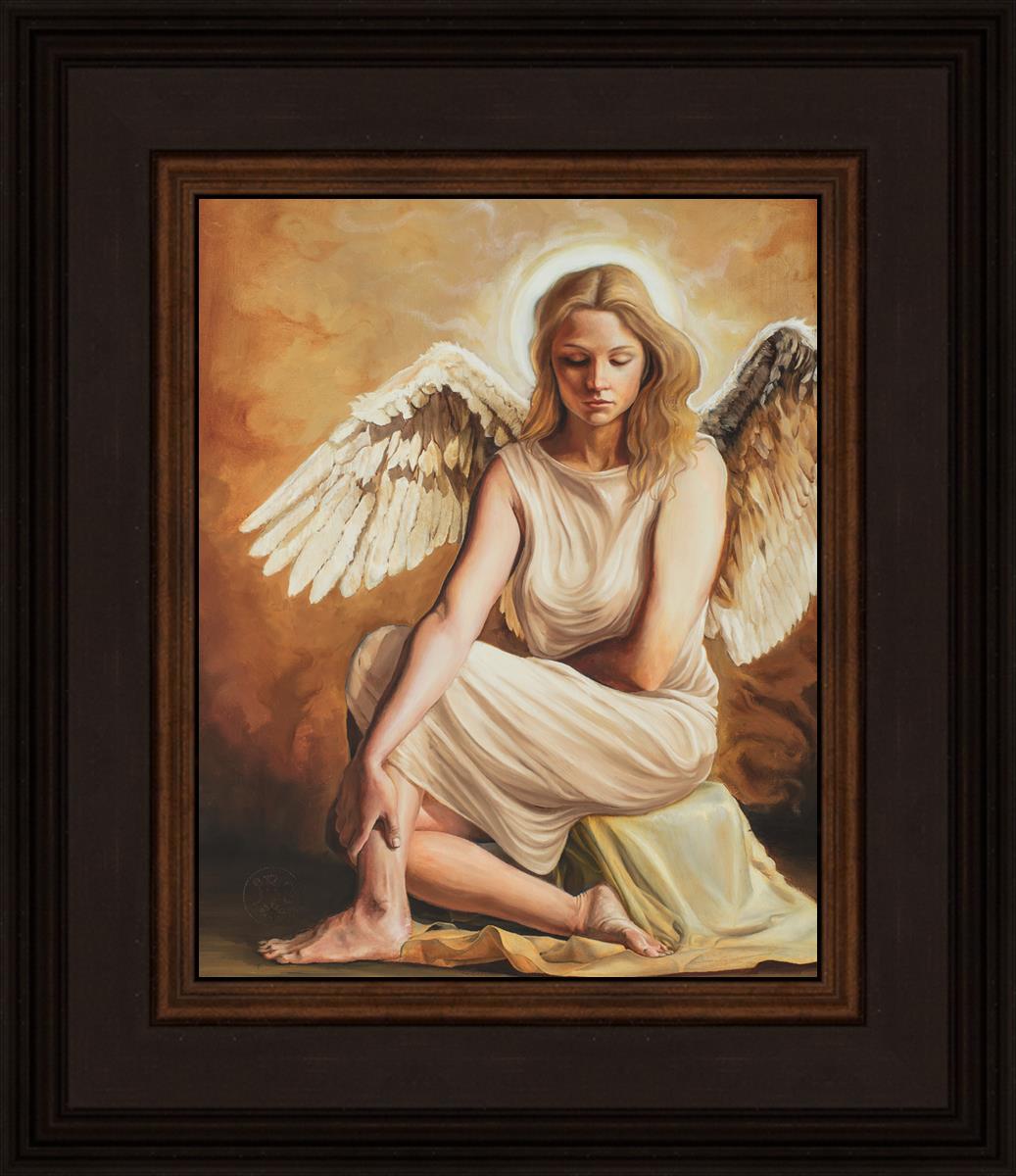 Angel of Redemption - Gothic Home Decor Statue for Halloween & Dark Aesthetic Interior Design | Perfect for Gothic Altars, Witchcraft Supplies, and Dark Academia Themed Rooms