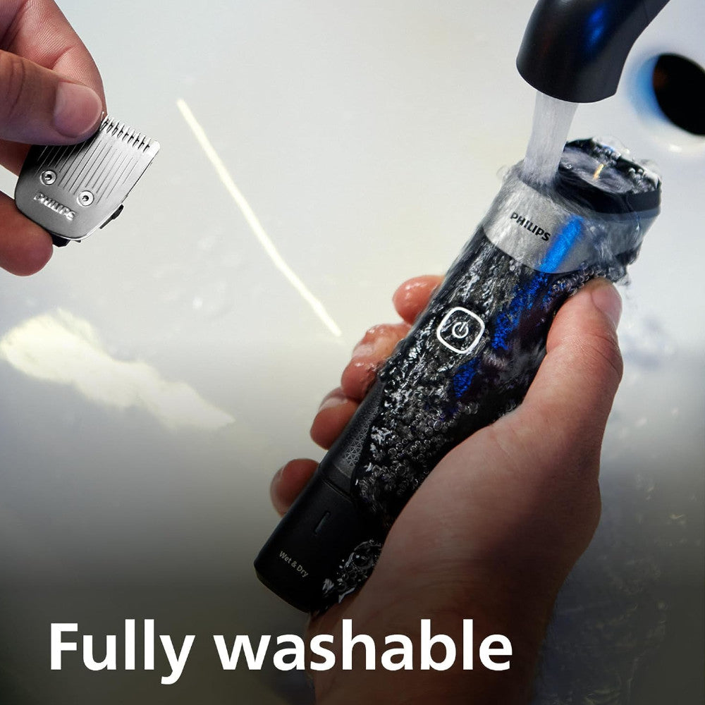 PHILIPS MG5910/28 All-in-One Trimmer & Multigroom Series 5000 for Men - 18-in-1 Beard, Hair & Body Grooming Kit with 8 Attachments - Perfect for Travel, Home & Professional Use