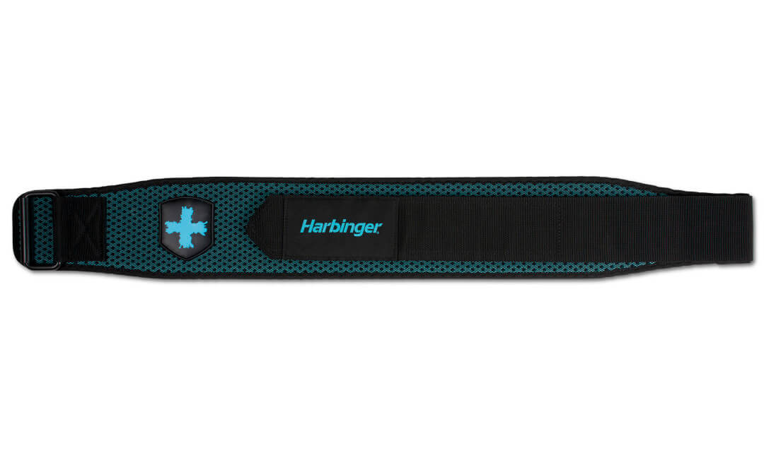 Harbinger Women's Hexcore Weightlifting Belt - Light Blue | Premium Gym Belt for CrossFit, Powerlifting & Strength Training