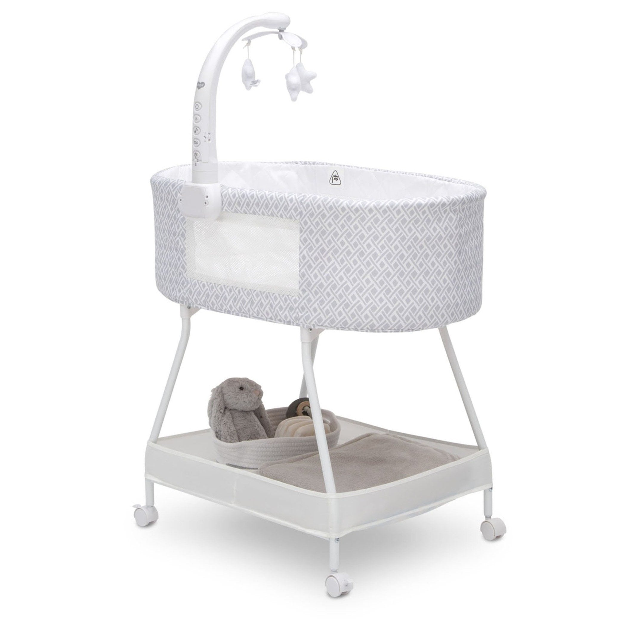 Sweet Slumber Bassinet - Portable Baby Crib for Newborns & Infants | Lightweight & Breathable Mesh Design | Perfect for Nursery, Travel & Co-Sleeping
