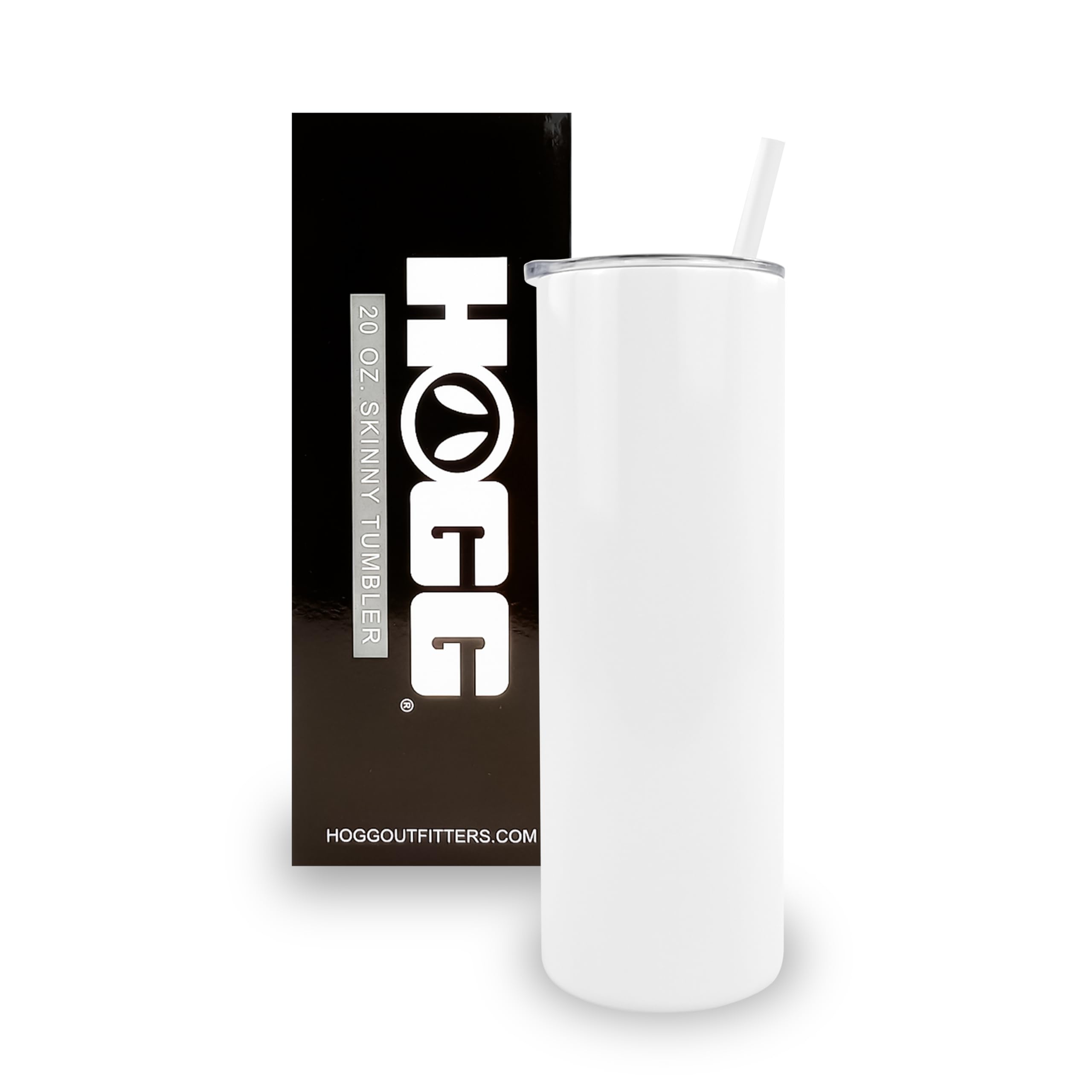 20oz Sublimation Tumblers Bulk (24 Pack) - Skinny Blank Tumbler Cups for DIY Sublimation - Perfect for Custom Drinkware, Promotional Gifts & Personalized Party Favors