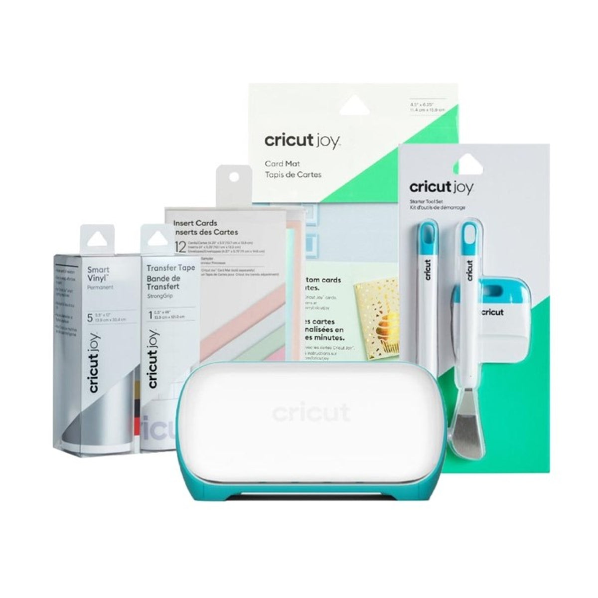 Cricut Joy DIY Mini Cutting Machine (Basic Bundle) - Perfect for Crafting, Scrapbooking & Home Decor Projects
