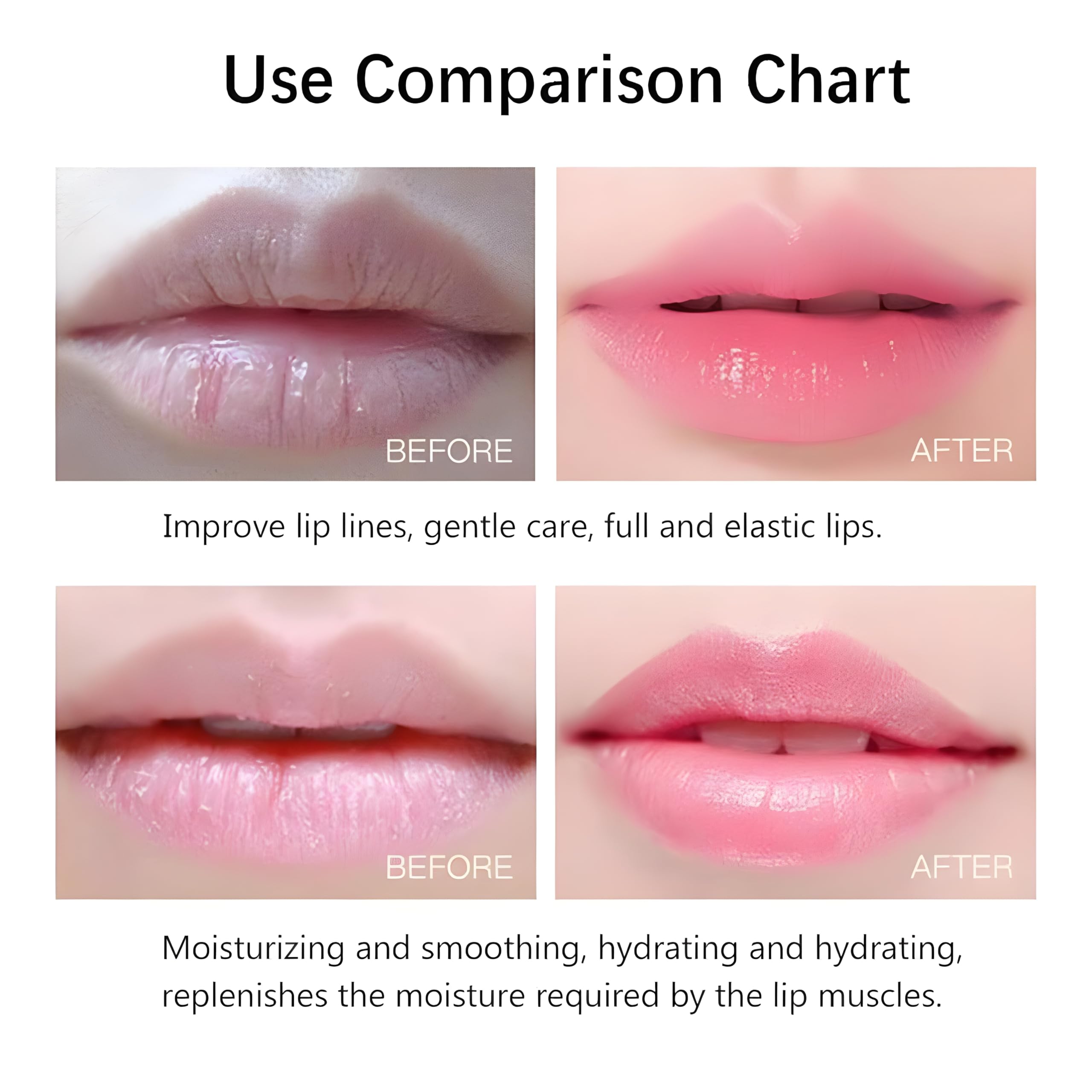 20 Pcs Hydrating Lip Mask for Overnight Care - Reduces Lip Lines & Restores Moisture, Nourishing Gel Treatment for Plump Lips - Perfect for Dry Lips, Nighttime Skincare & Daily Lip Care Routine