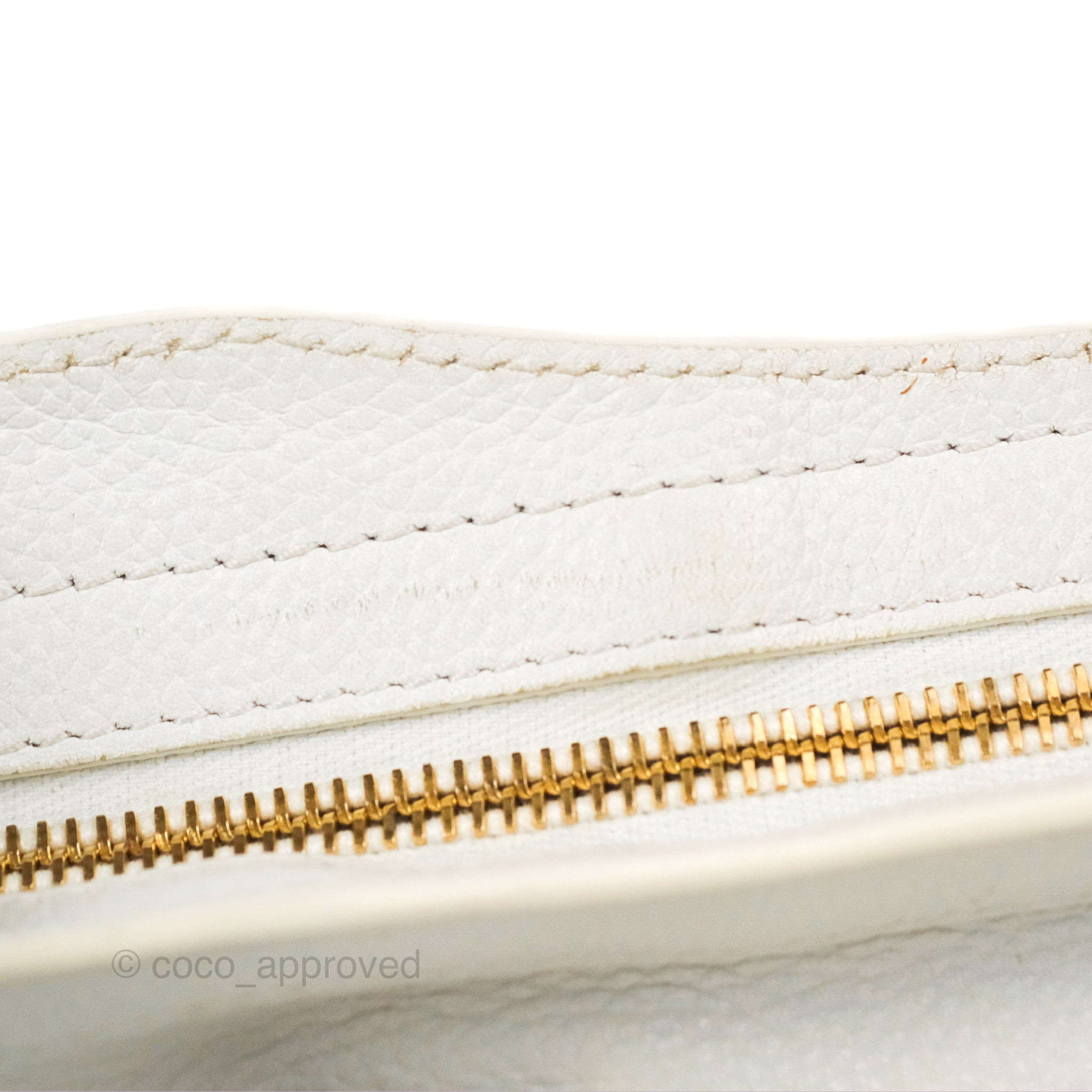 Balenciaga Classic Small City Bag in White Aged Calfskin with Gold Hardware - Perfect for Everyday Luxury & Fashion Outfits
