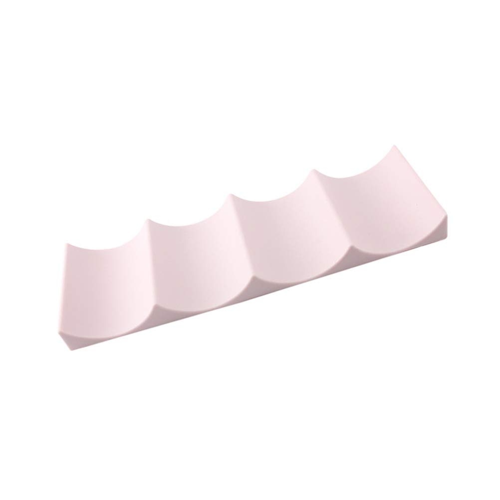 DOITOOL Stackable Silicone Water Bottle & Wine Glass Holder Mat - Non-Slip Can Rack Organizer for Tabletop, Cupboard, Bar Display (Perfect for Home, Office, Restaurant Use)