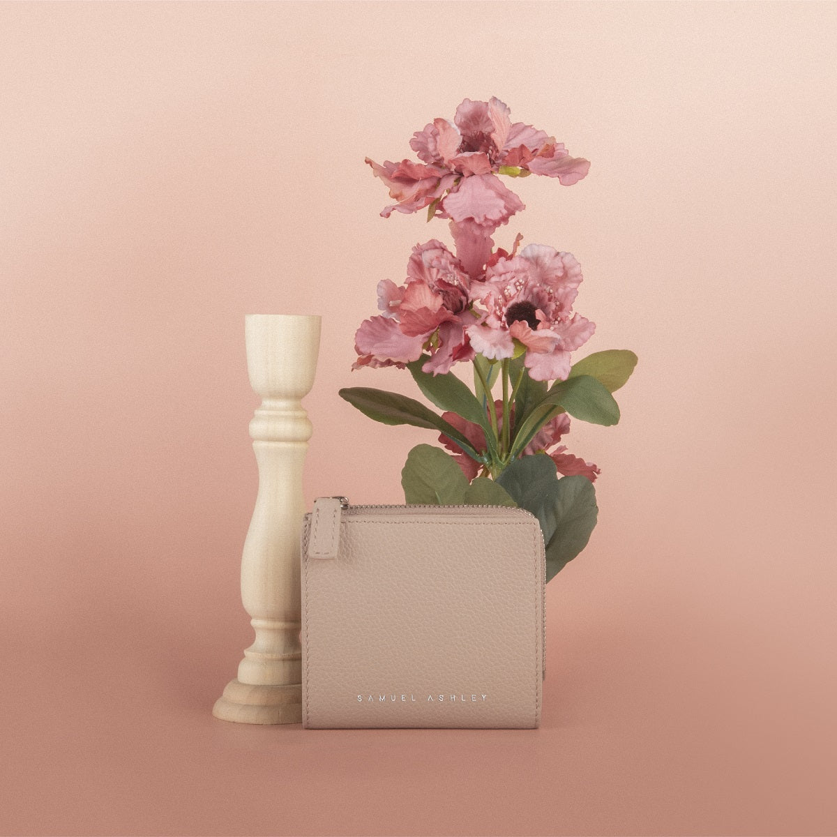 Premium Flora Leather Zip Around Wallet for Women & Men - RFID Blocking, Multiple Card Slots - Perfect for Travel, Business & Everyday Use