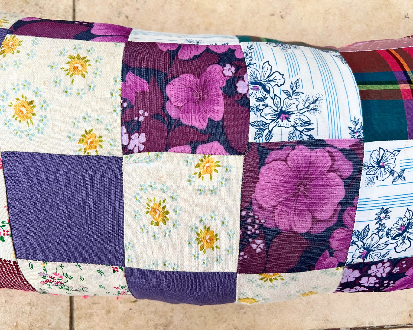 Handmade Boho Patchwork Cushion Covers - Stylish Decorative Throw Pillows for Sofa, Bed & Home Decor - Perfect for Living Room, Bedroom & Bohemian Interior Design