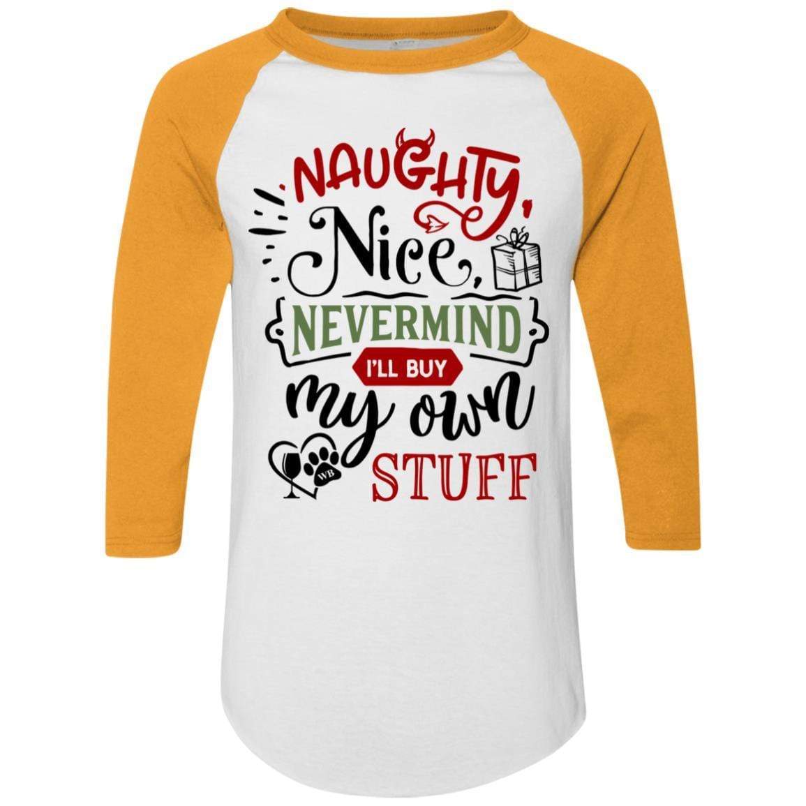 WineyBitches.Co Colorblock Raglan Jersey - Trendy Baseball Tee for Women | Soft & Comfortable Long Sleeve Shirt | Perfect for Casual Wear, Girls Night Out & Wine Tasting Events