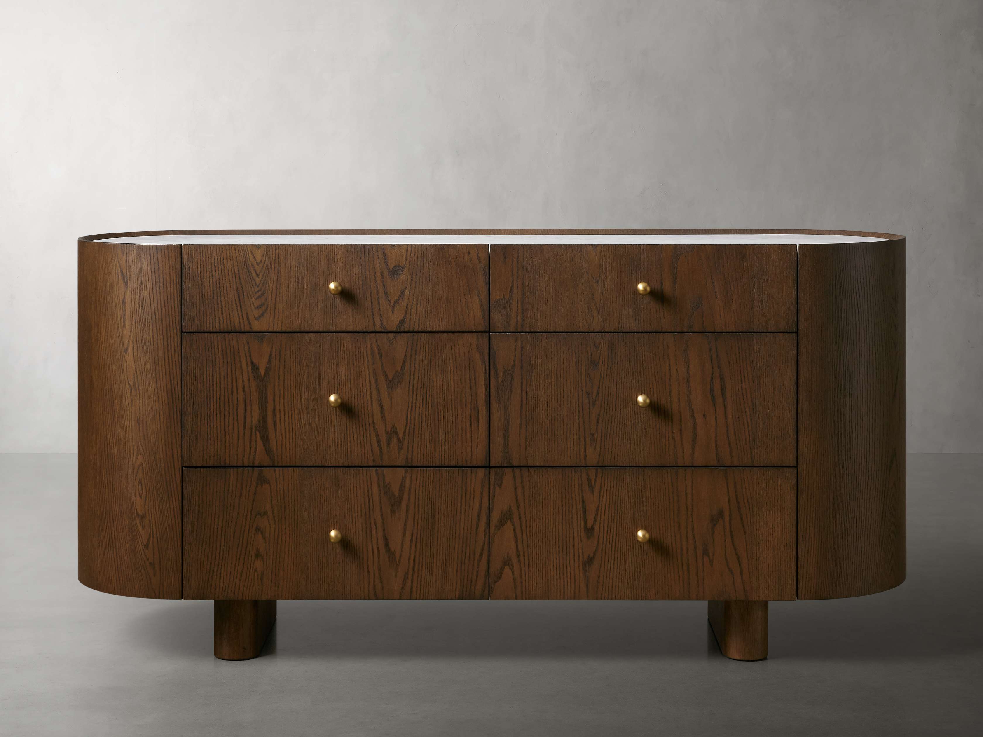Ashbrook Six Drawer Dresser - Solid Wood Bedroom Dresser with Spacious Storage | Perfect for Master Bedroom, Guest Room & Nursery Organization
