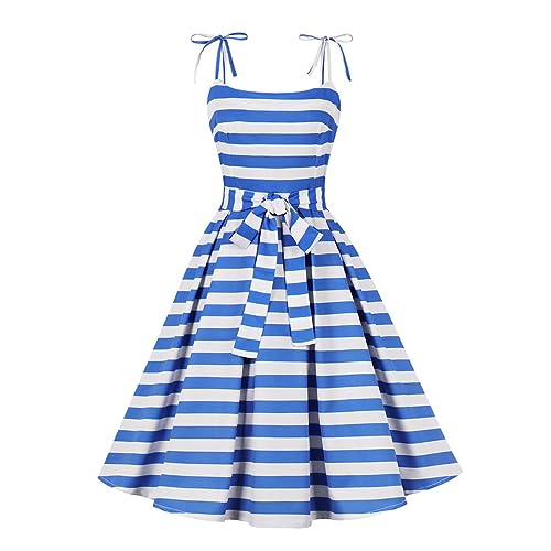 Blue White Striped
