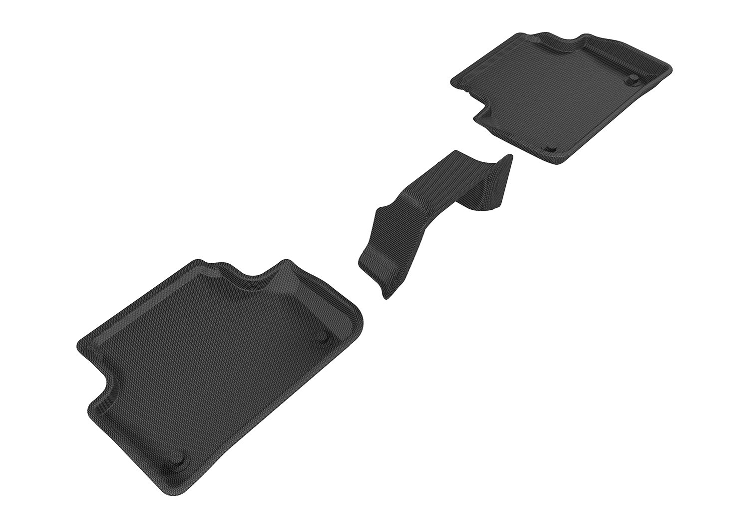 3D MAXpider Kagu Custom Fit All-Weather Floor Mats for Audi A4 A5 S4 S5 RS5 (2017-2025) - Premium Black Car Floor Liners - Perfect for Daily Commute, Road Trips & Family Protection
