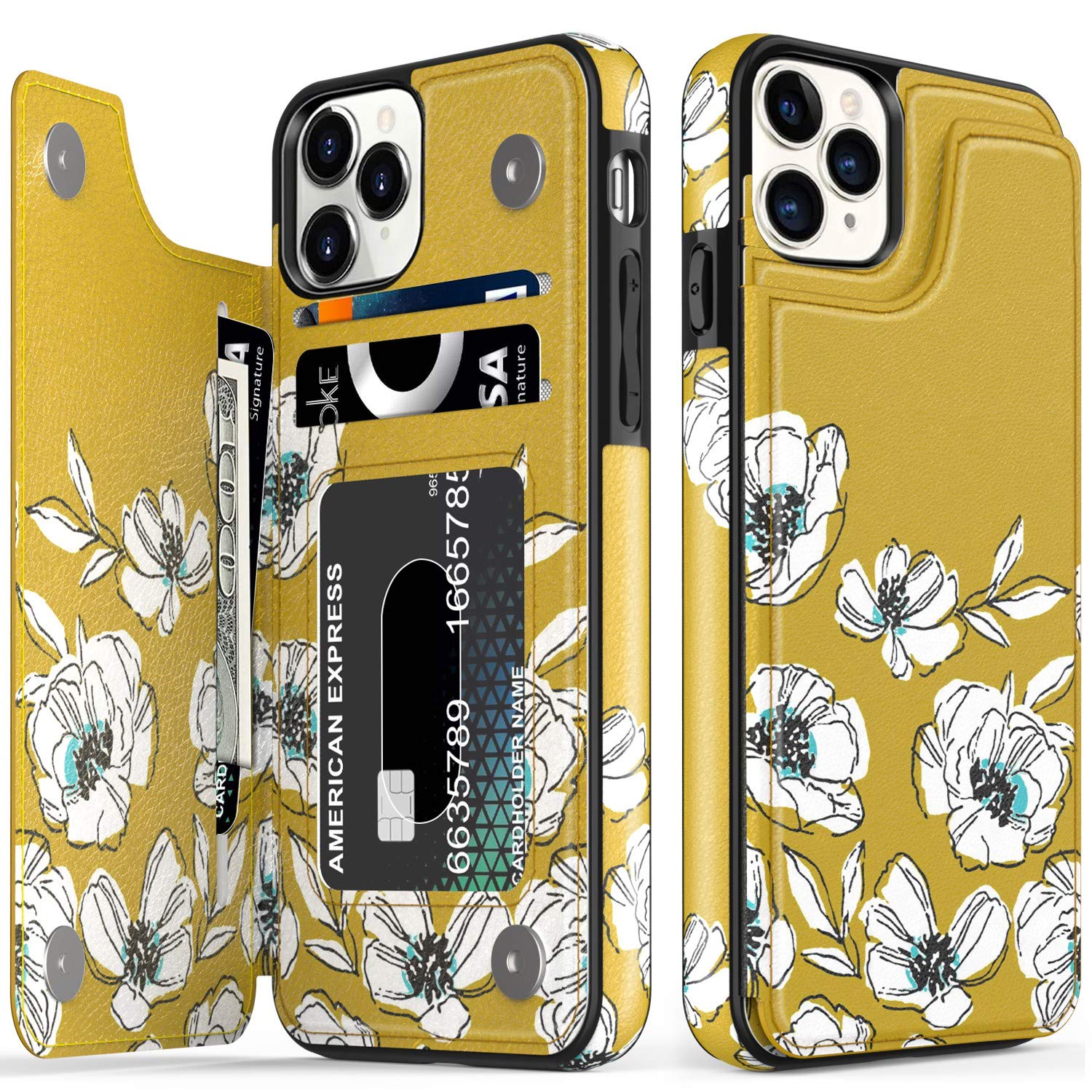 Premium Leather Wallet Case for iPhone 11 Pro Max (6.5