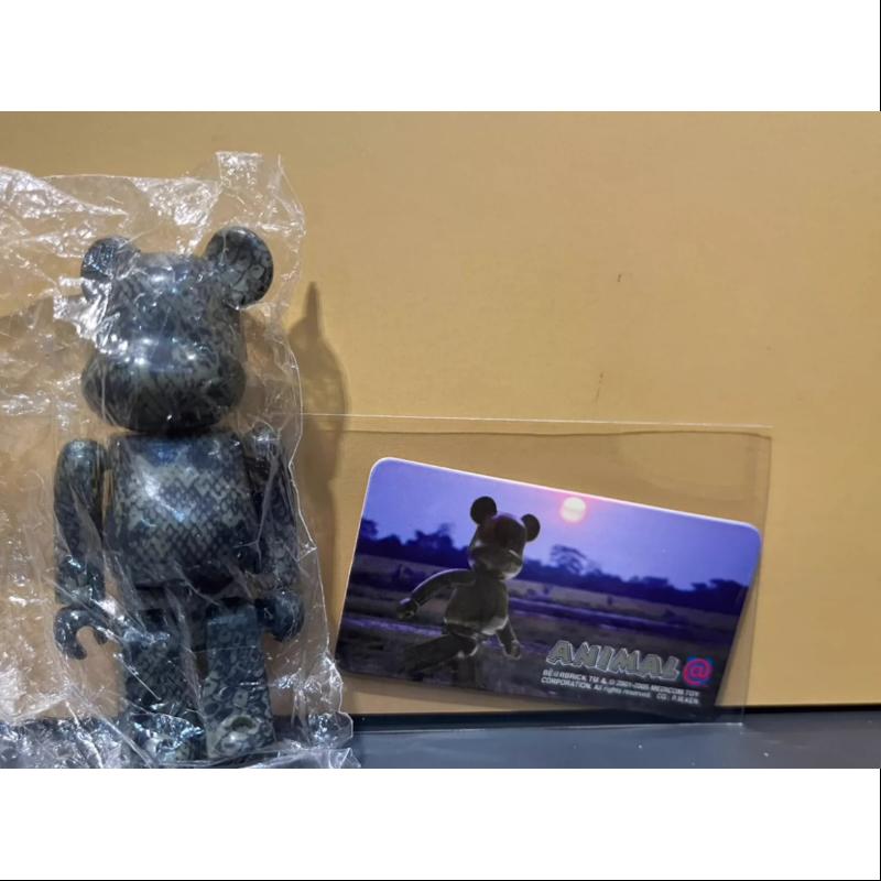 Bearbrick Series 11 ANIMAL Snakeskin 100% Collectible Figure - Limited Edition Vinyl Art Toy for Display & Home Decor