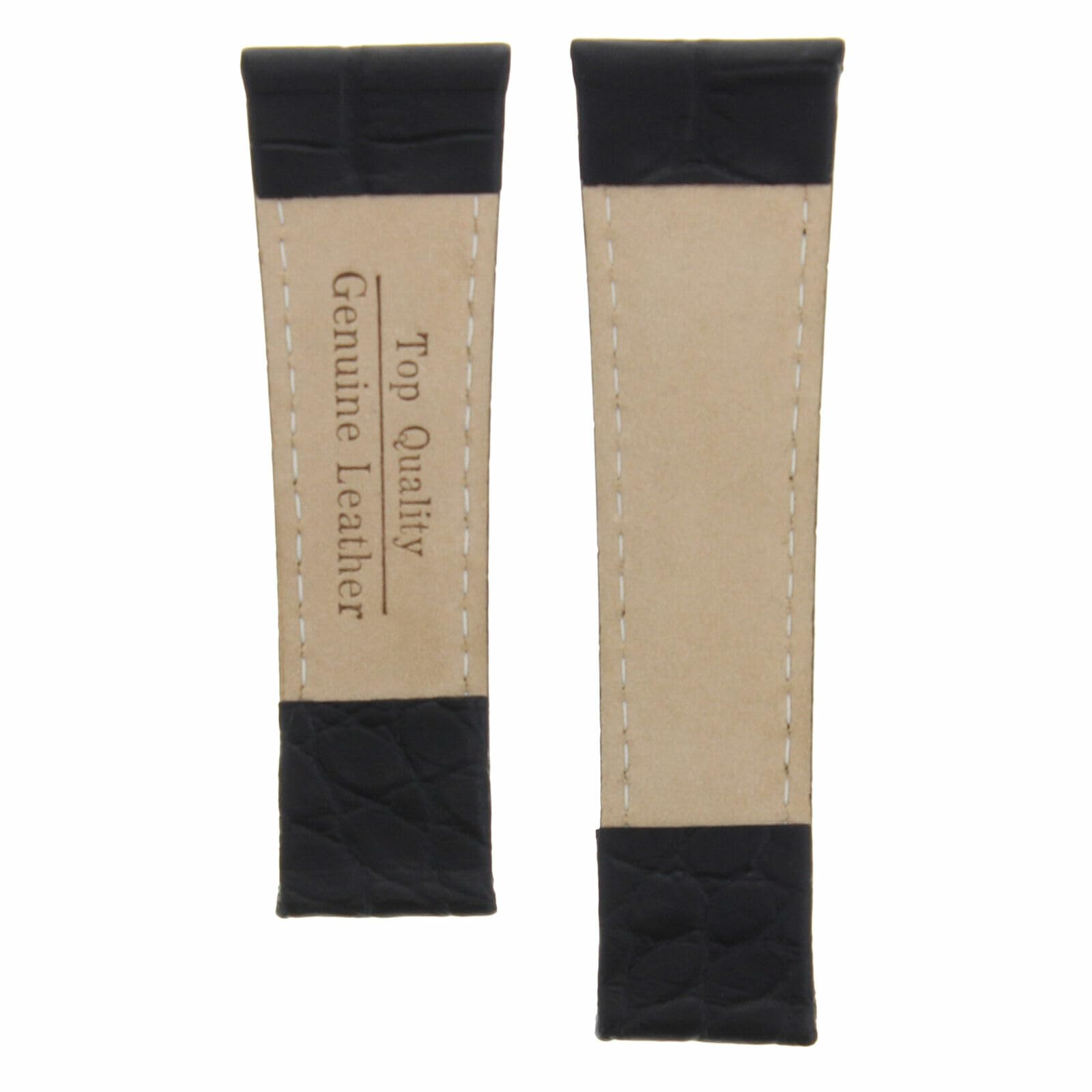 20mm Matte Leather Watch Band for Rolex Daytona - Stylish & Durable for Daily Wear