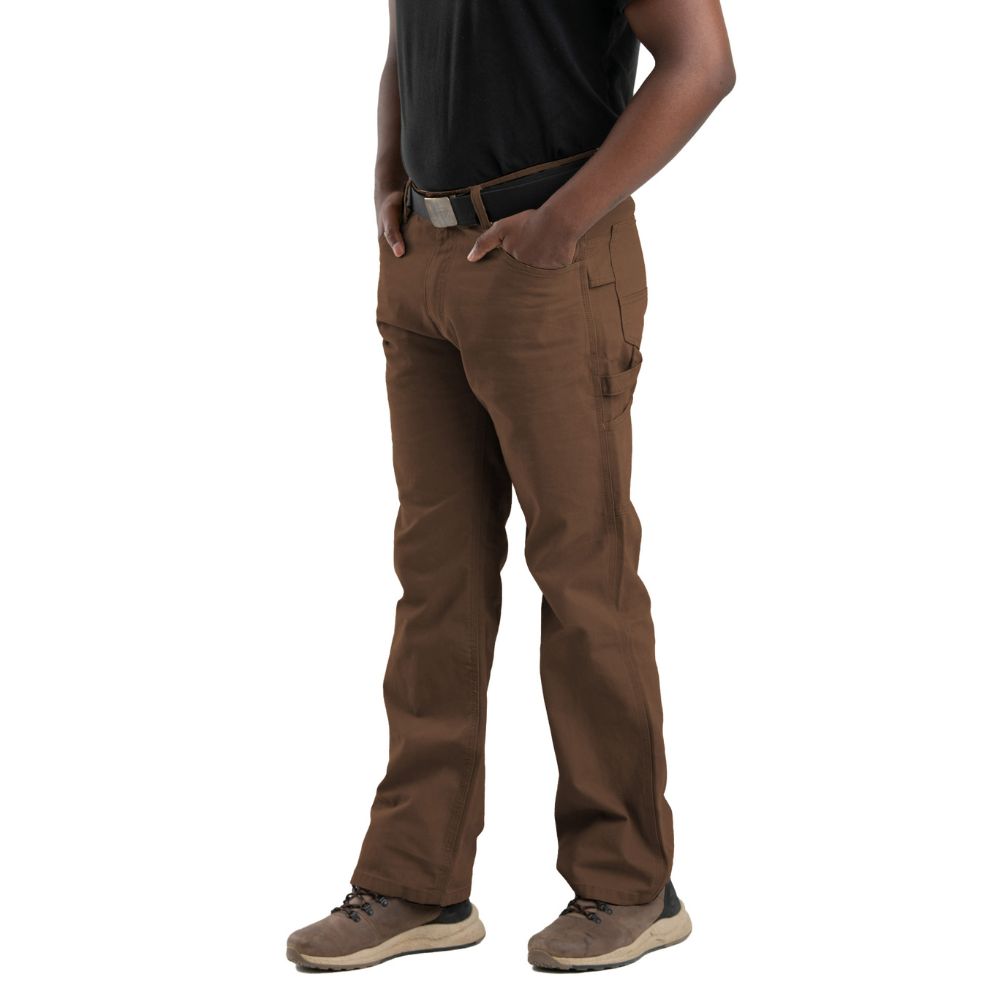Berne Heartland Men's Relaxed Fit Washed Duck Cargo Work Pants P967 - Durable & Comfortable for Outdoor Work, Hiking, and Casual Wear