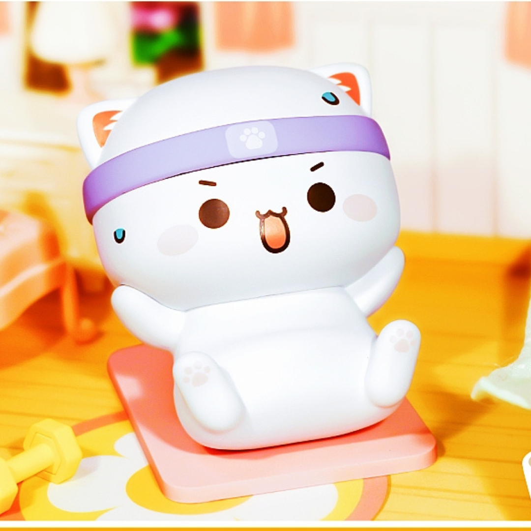 Open Box Top Toy: Mitao Cat Love is Like a Peach 4th Series Exercise Toy for Kids | Perfect for Indoor Play, Birthday Gifts & Collectors