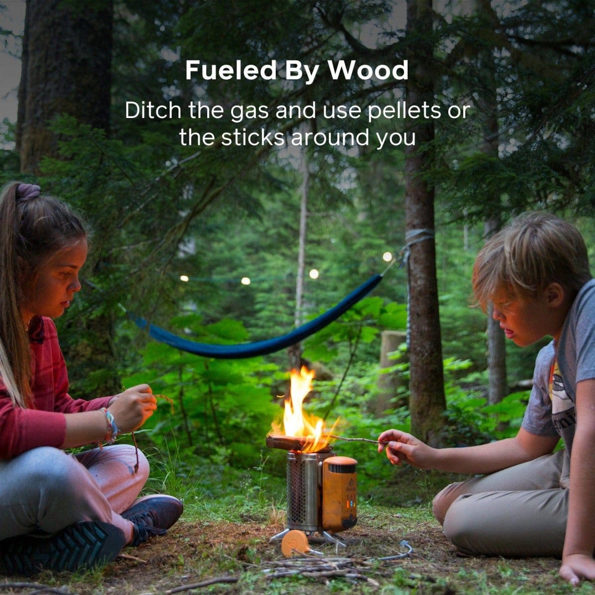 CampStove 2 Plus - Portable Wood Burning Camping Stove with USB Charger | Perfect for Backpacking, Hiking & Emergency Power Outages
